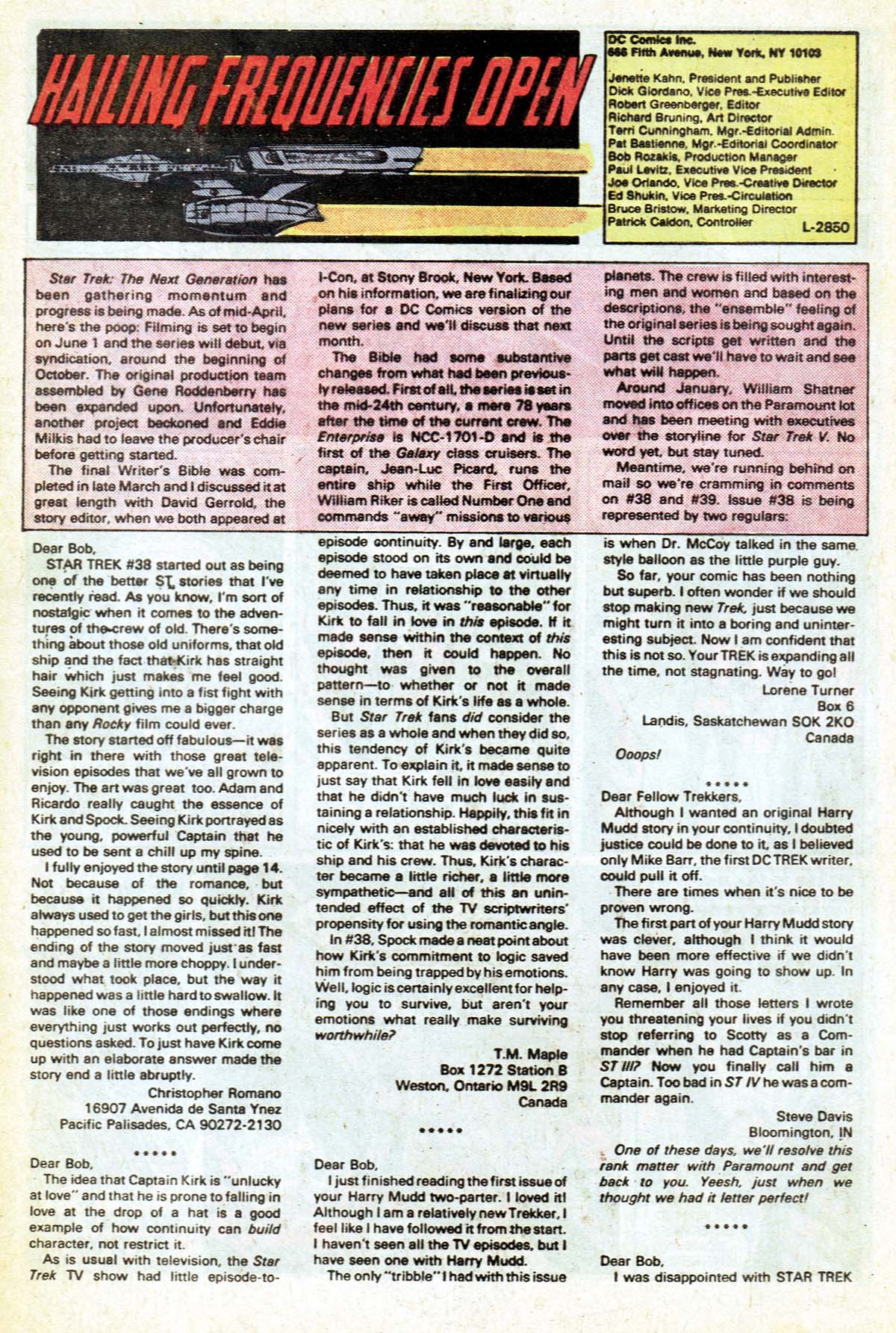 Read online Star Trek (1984) comic -  Issue #43 - 25