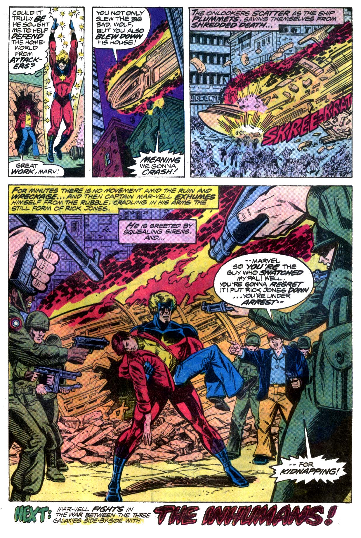 Captain Marvel (1968) Issue #52 #52 - English 18