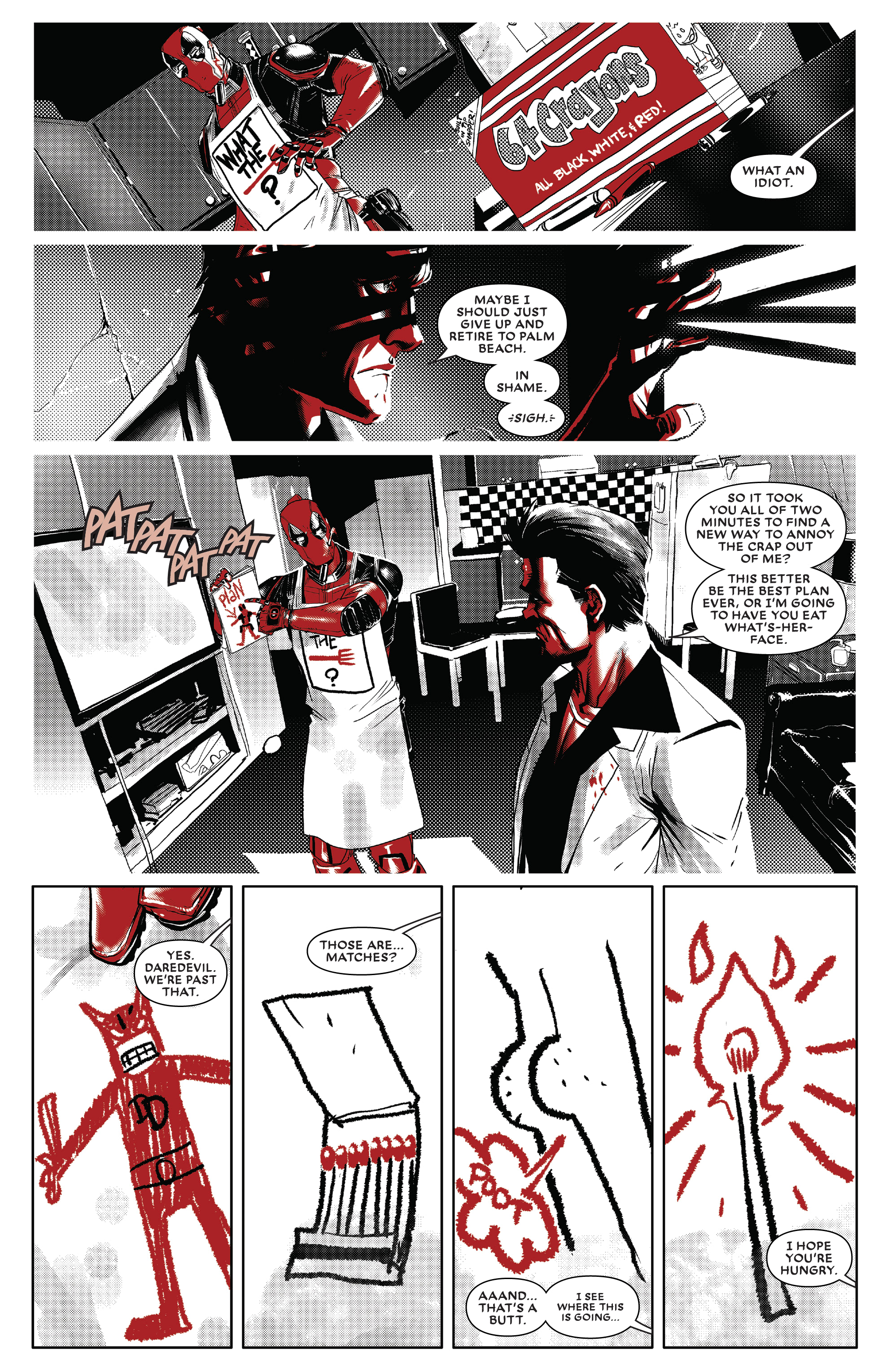 Read online Deadpool: Black, White & Blood comic -  Issue #2 - 10