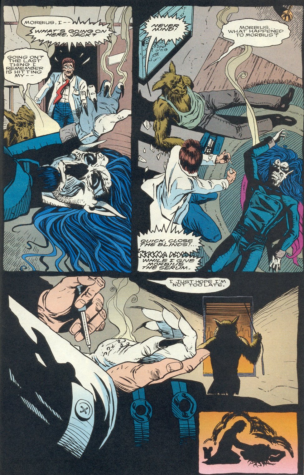 Read online Morbius: The Living Vampire (1992) comic -  Issue #28 - 23