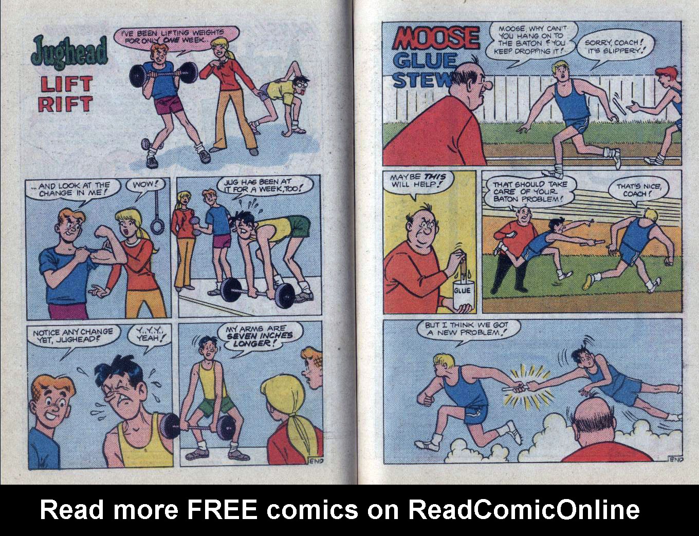 Read online Archie...Archie Andrews, Where Are You? Digest Magazine comic -  Issue #59 - 54