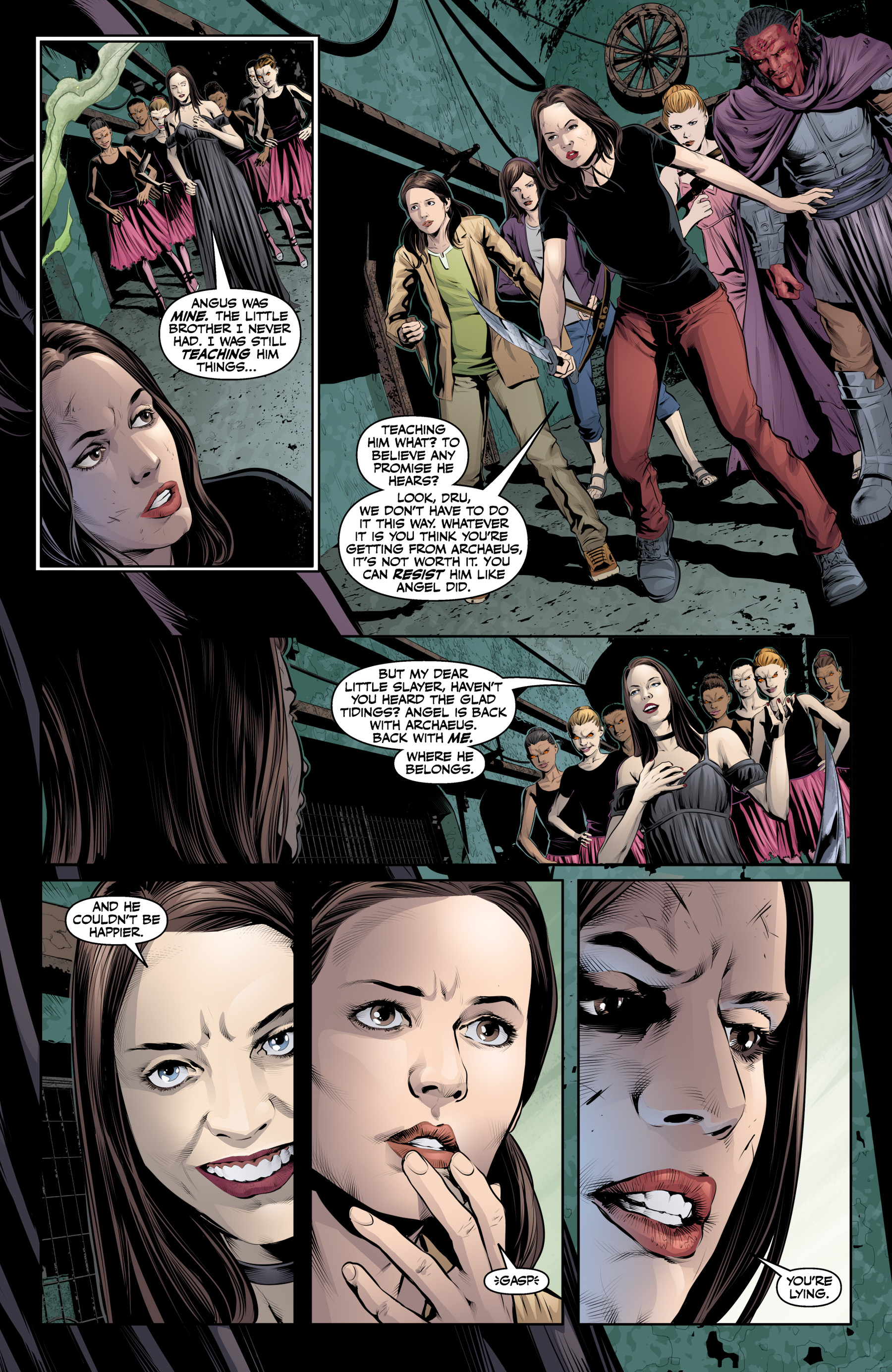Read online Angel & Faith Season 10 comic -  Issue #22 - 10