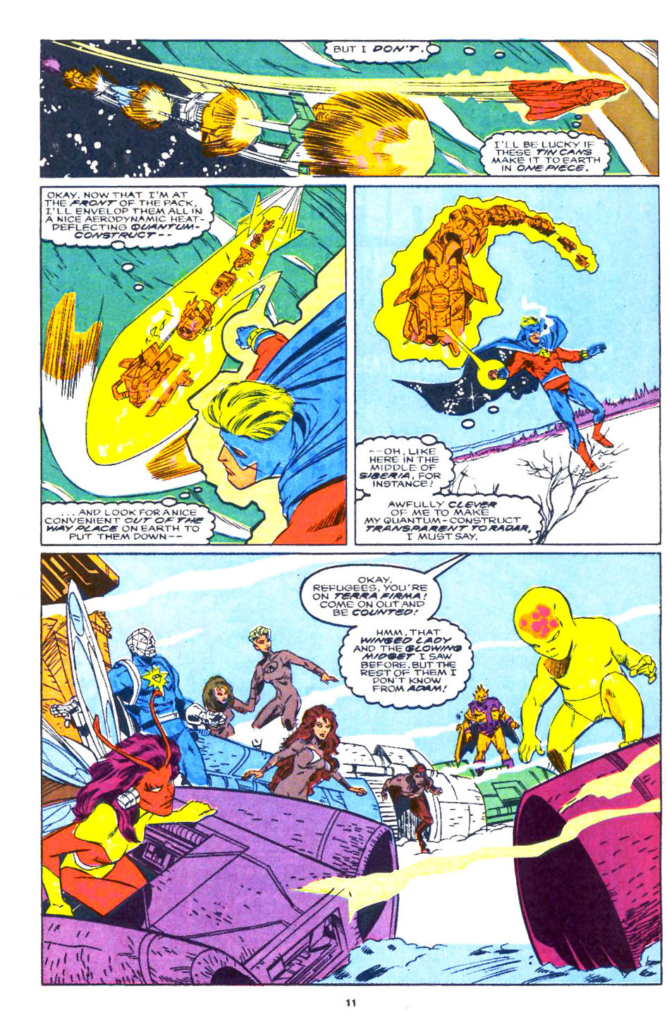 Read online Quasar comic -  Issue #20 - 9