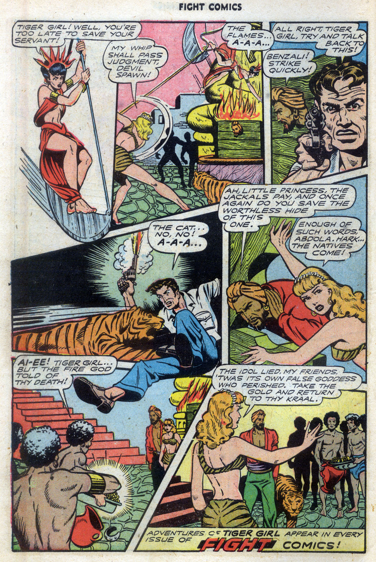 Read online Fight Comics comic -  Issue #50 - 10