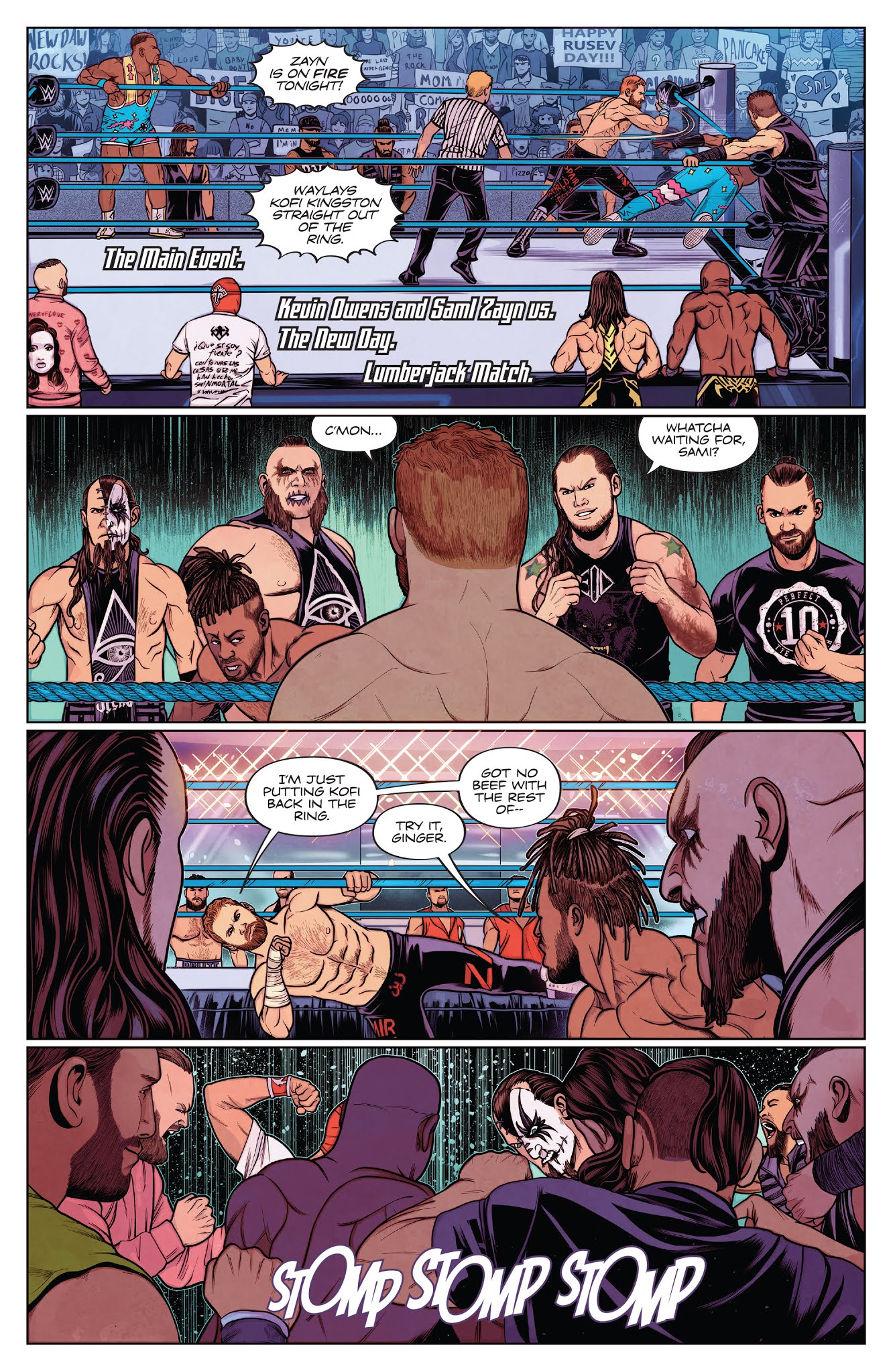 Read online WWE comic -  Issue #20 - 7