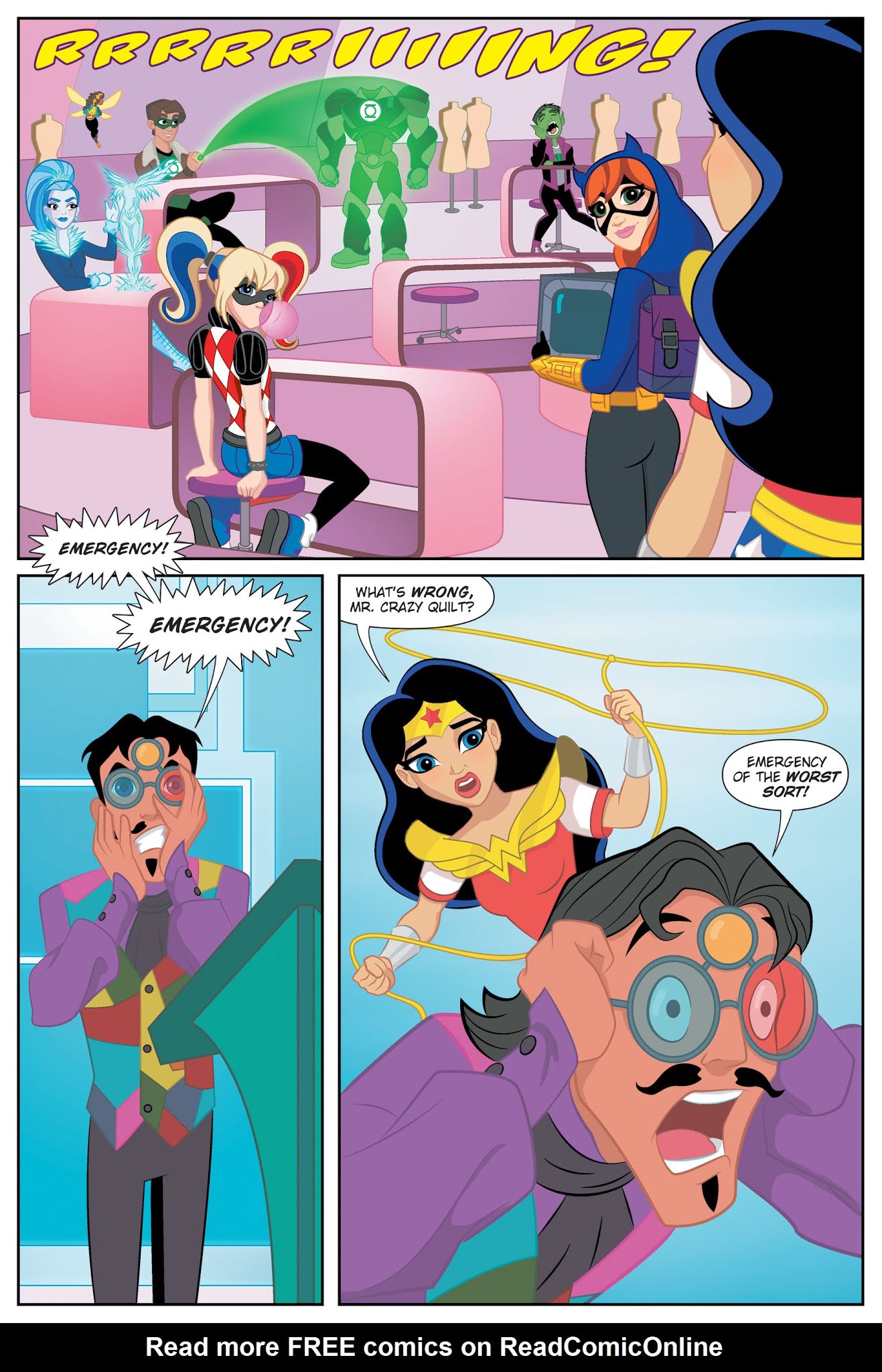 Read online DC Super Hero Girls: Finals Crisis comic -  Issue # TPB - 12