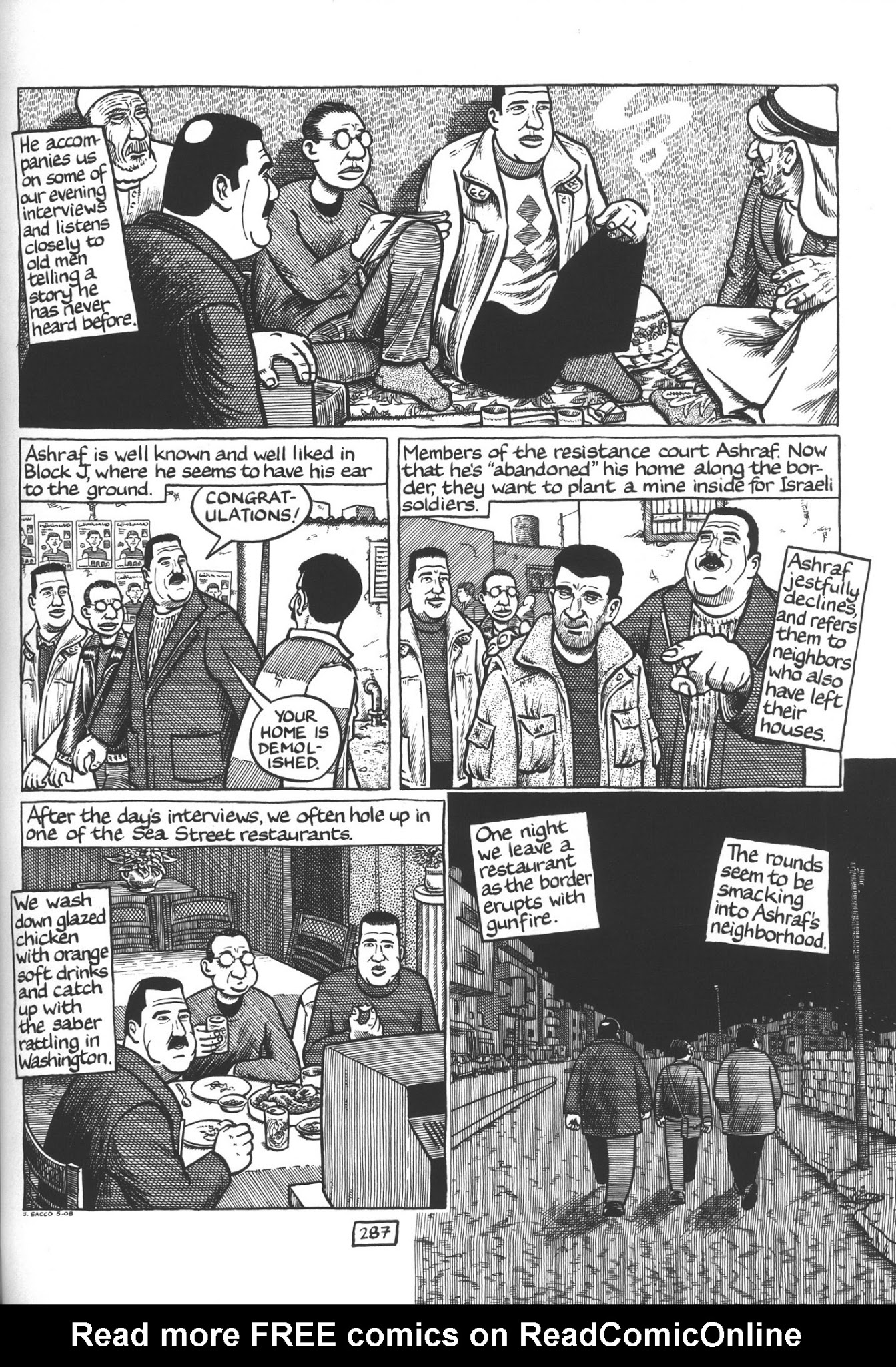 Read online Footnotes in Gaza comic -  Issue # TPB - 305