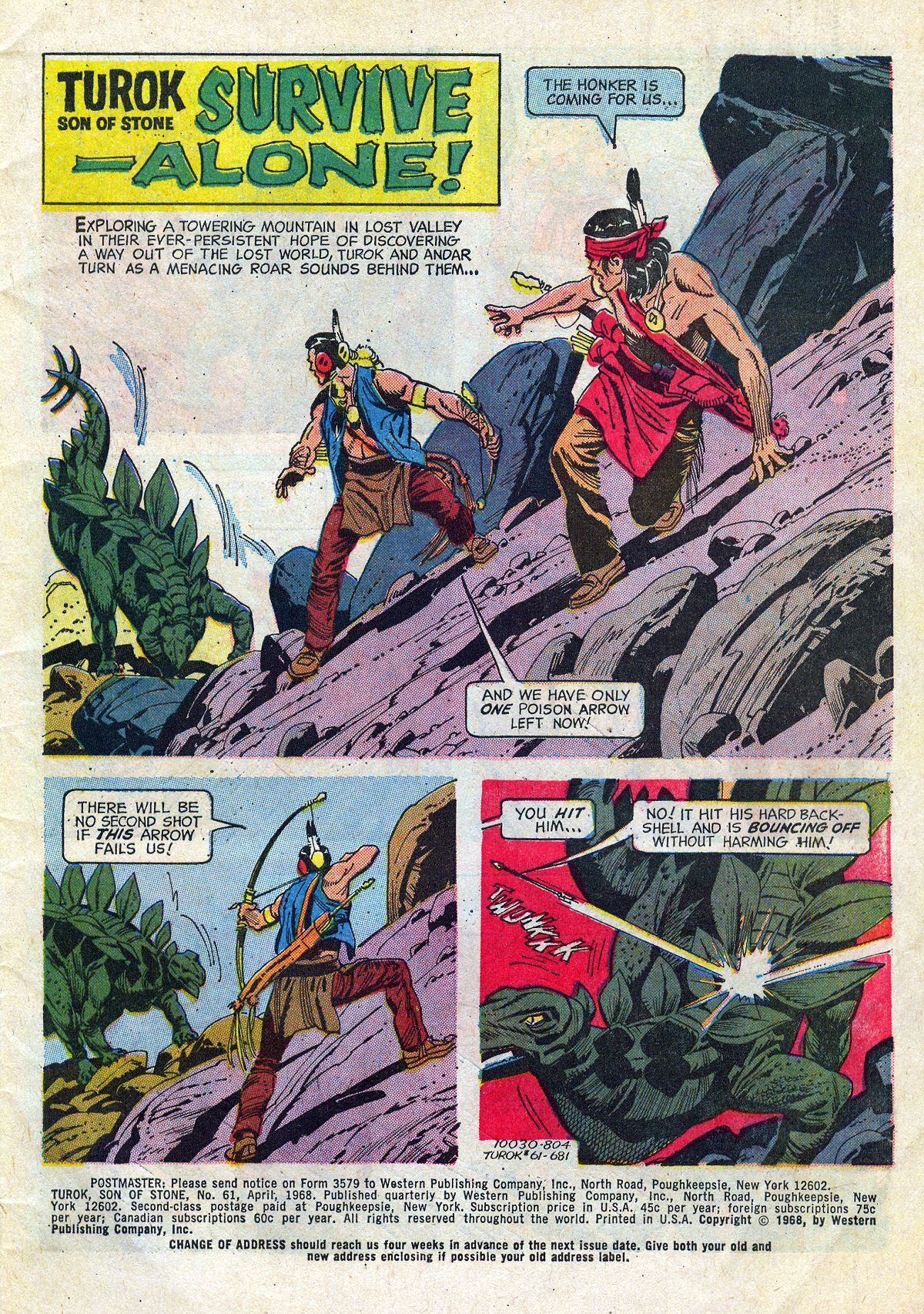 Read online Turok, Son of Stone comic -  Issue #61 - 3