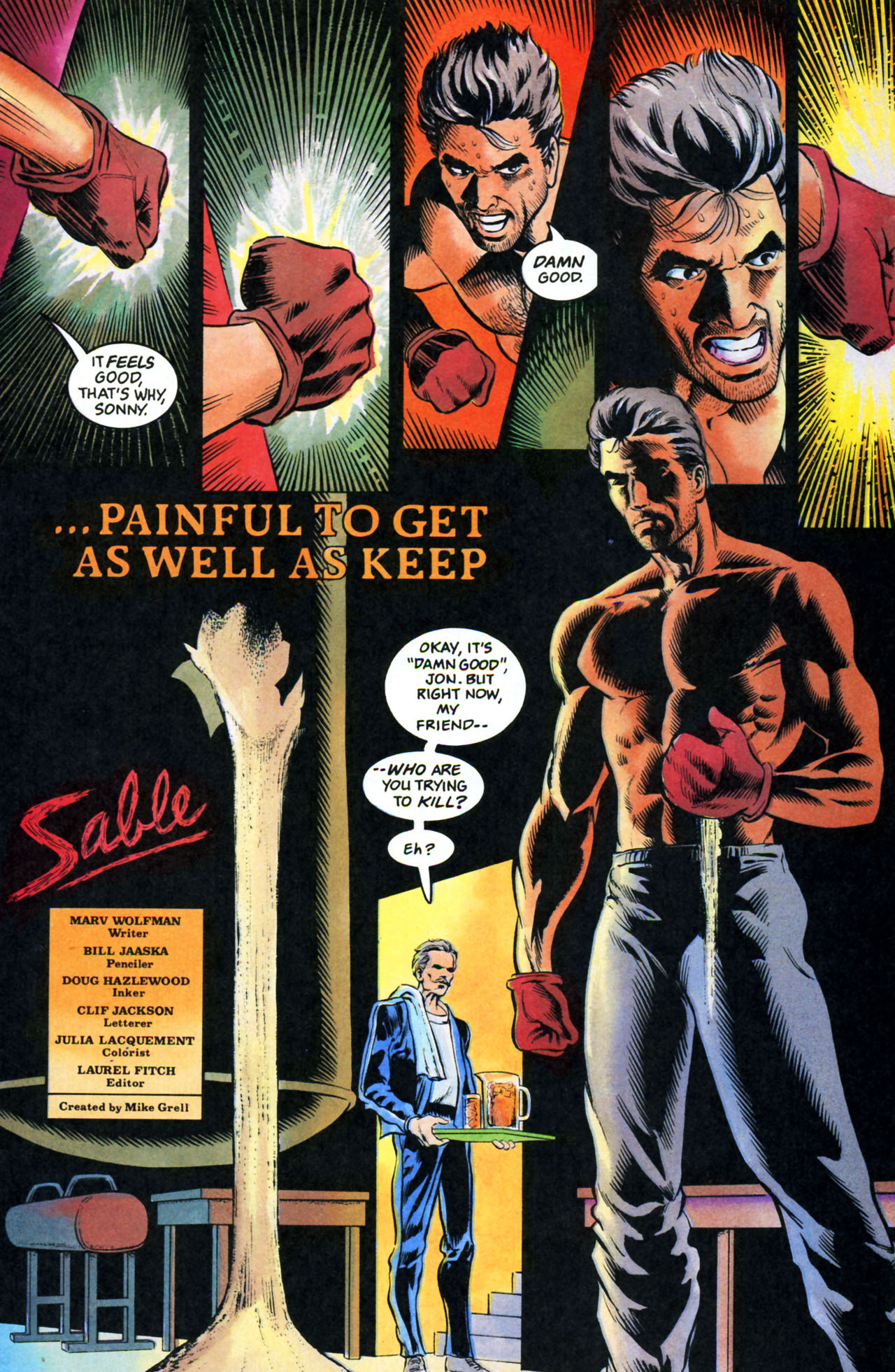 Read online Sable comic -  Issue #6 - 5