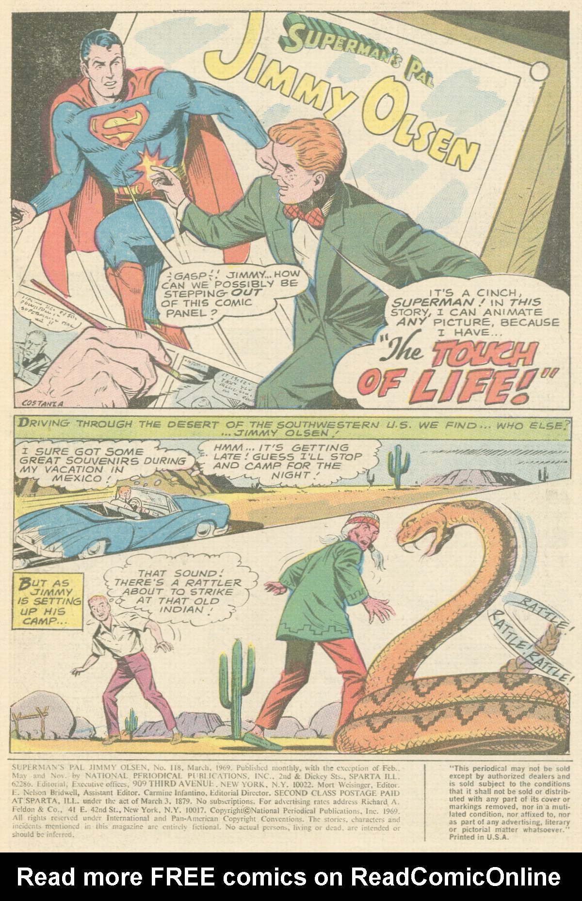 Read online Superman's Pal Jimmy Olsen comic -  Issue #118 - 3