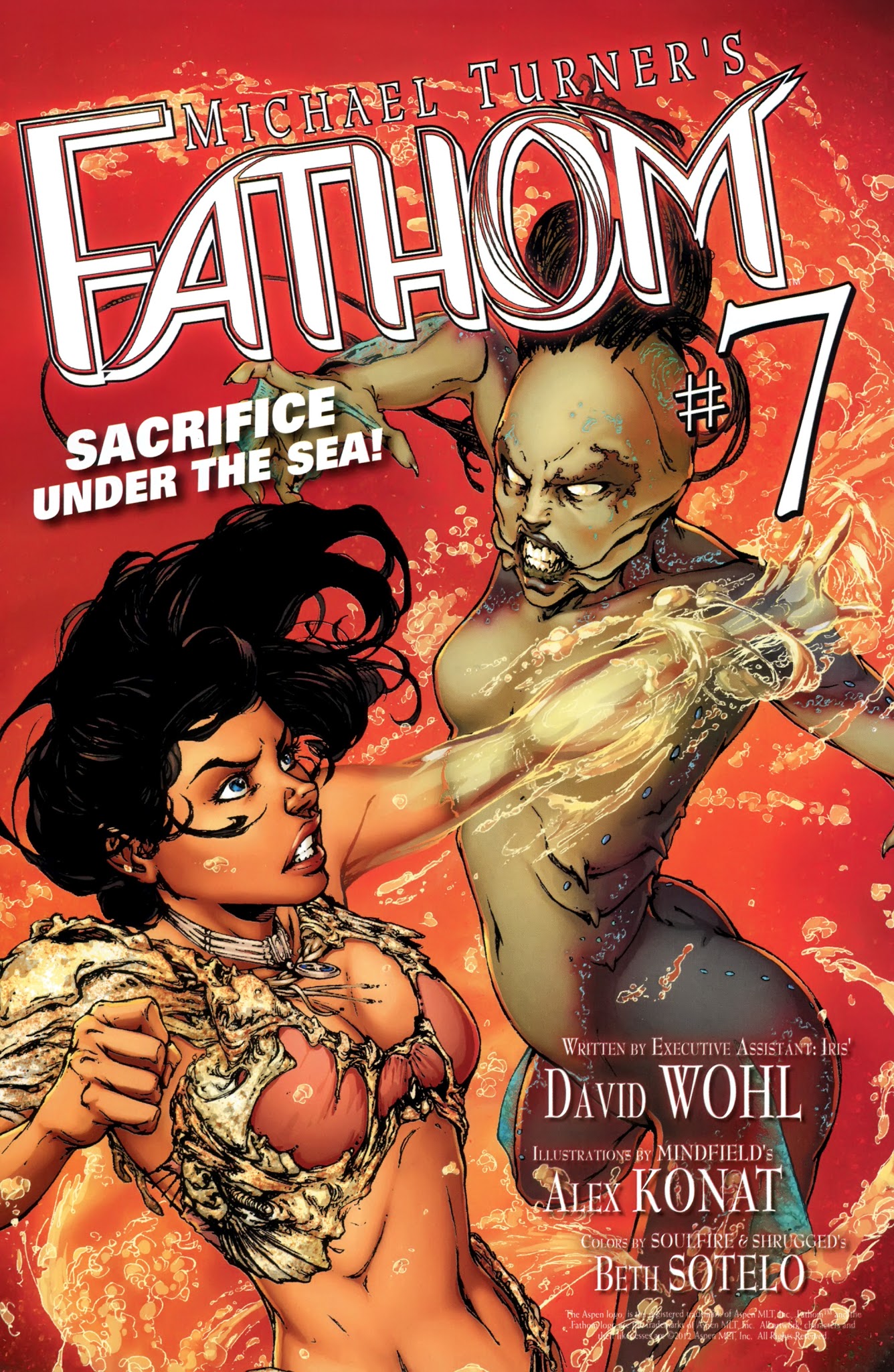 Read online Michael Turner's Fathom comic -  Issue #6 - 24