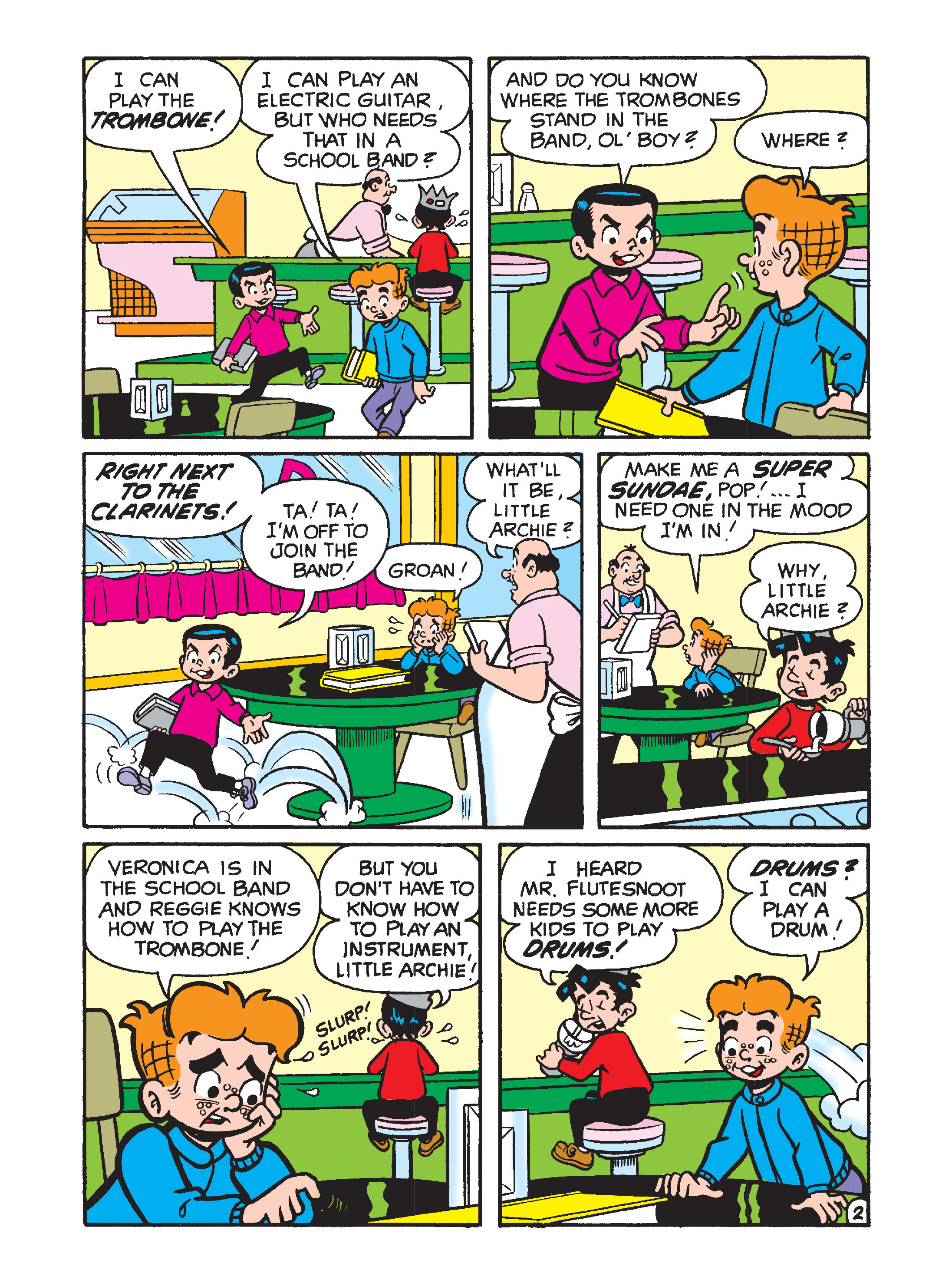 Read online Archie's Funhouse Double Digest comic -  Issue #1 - 127