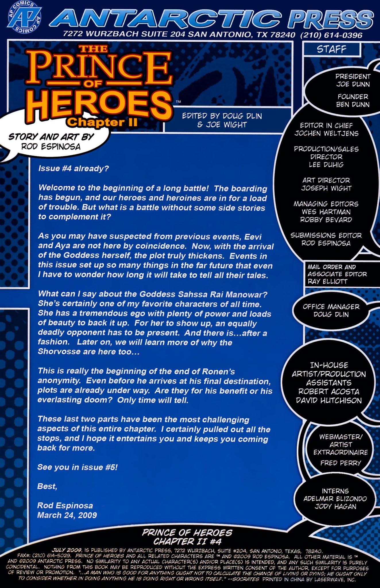 Read online The Prince Of Heroes: Chapter II comic -  Issue #4 - 2