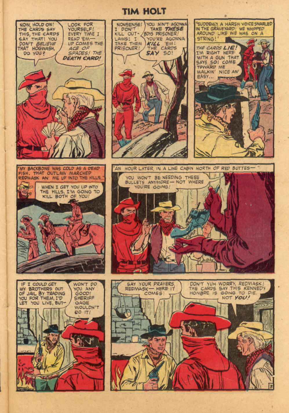 Read online Tim Holt comic -  Issue #32 - 29