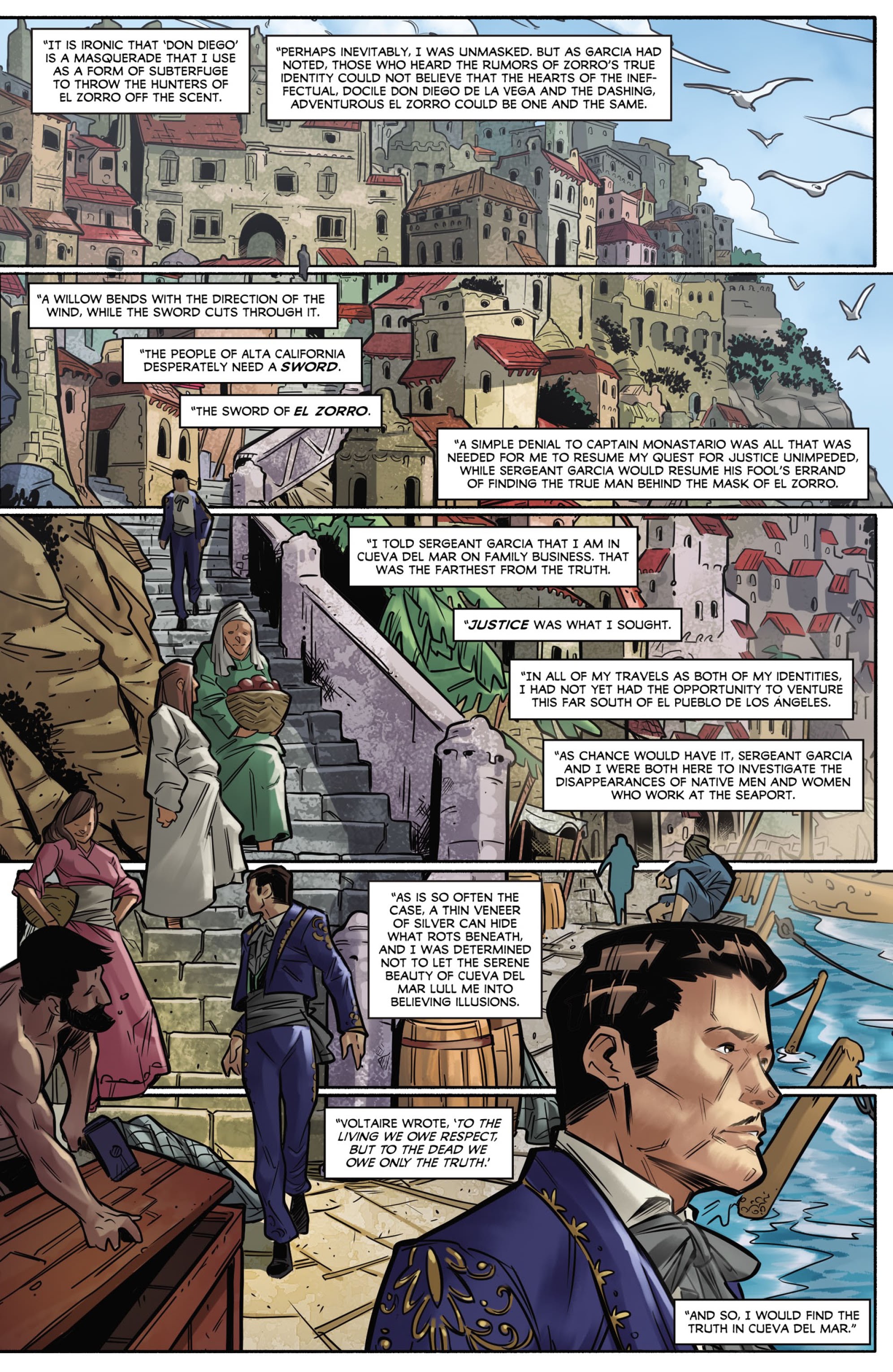 Read online Zorro: Galleon Of the Dead comic -  Issue #1 - 13
