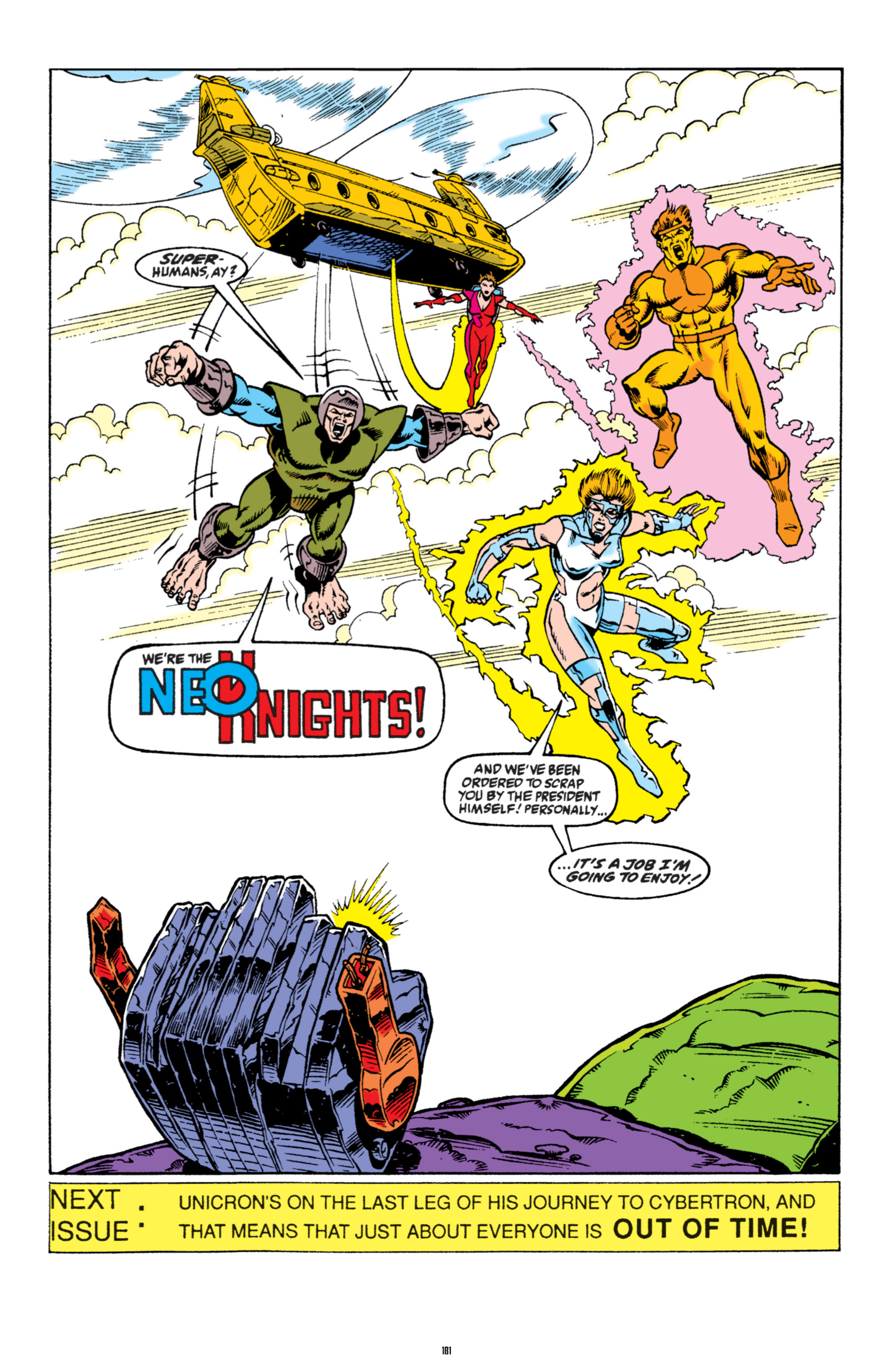 Read online The Transformers Classics comic -  Issue # TPB 6 - 181