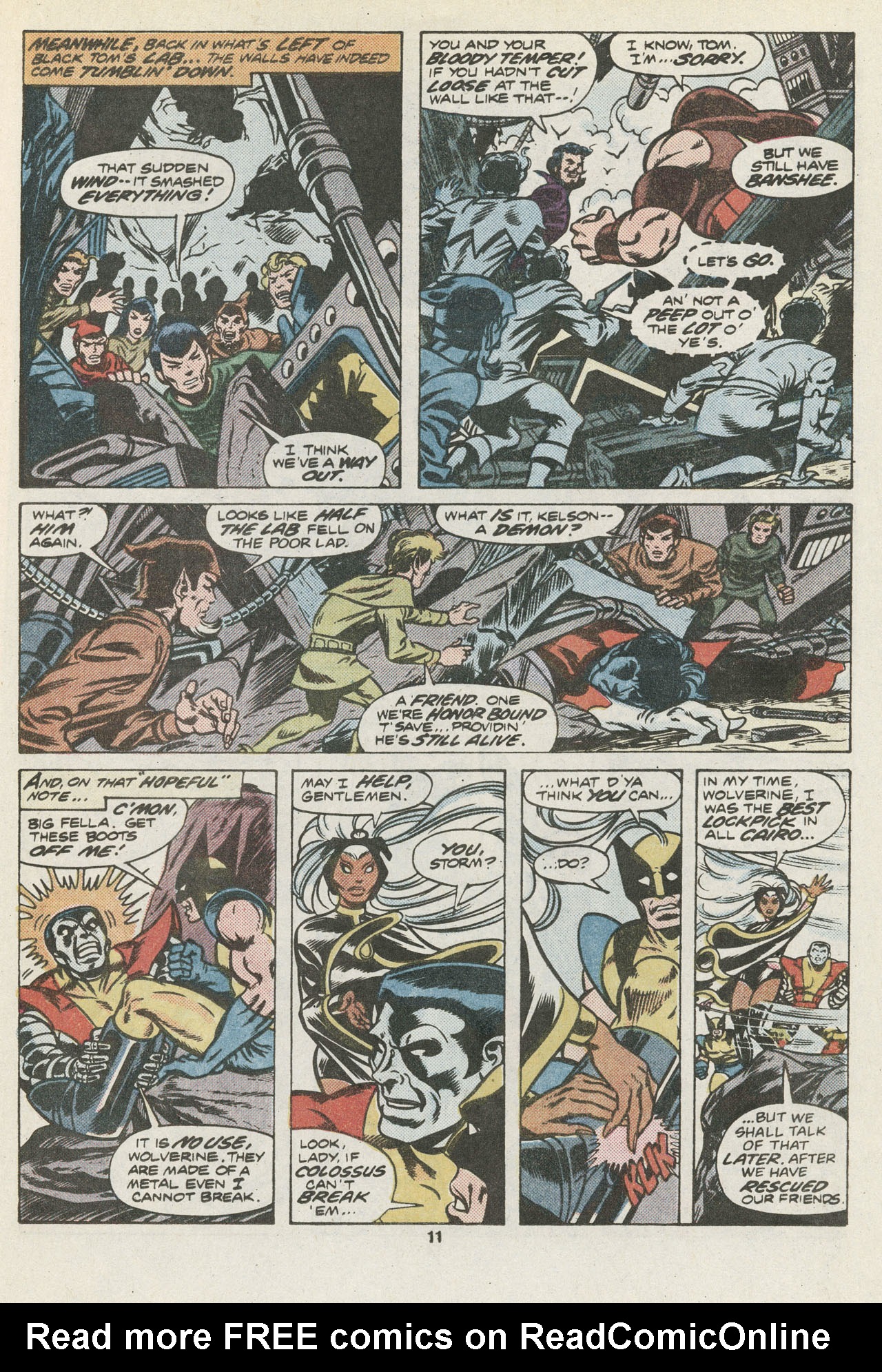 Read online Classic X-Men comic -  Issue #11 - 13