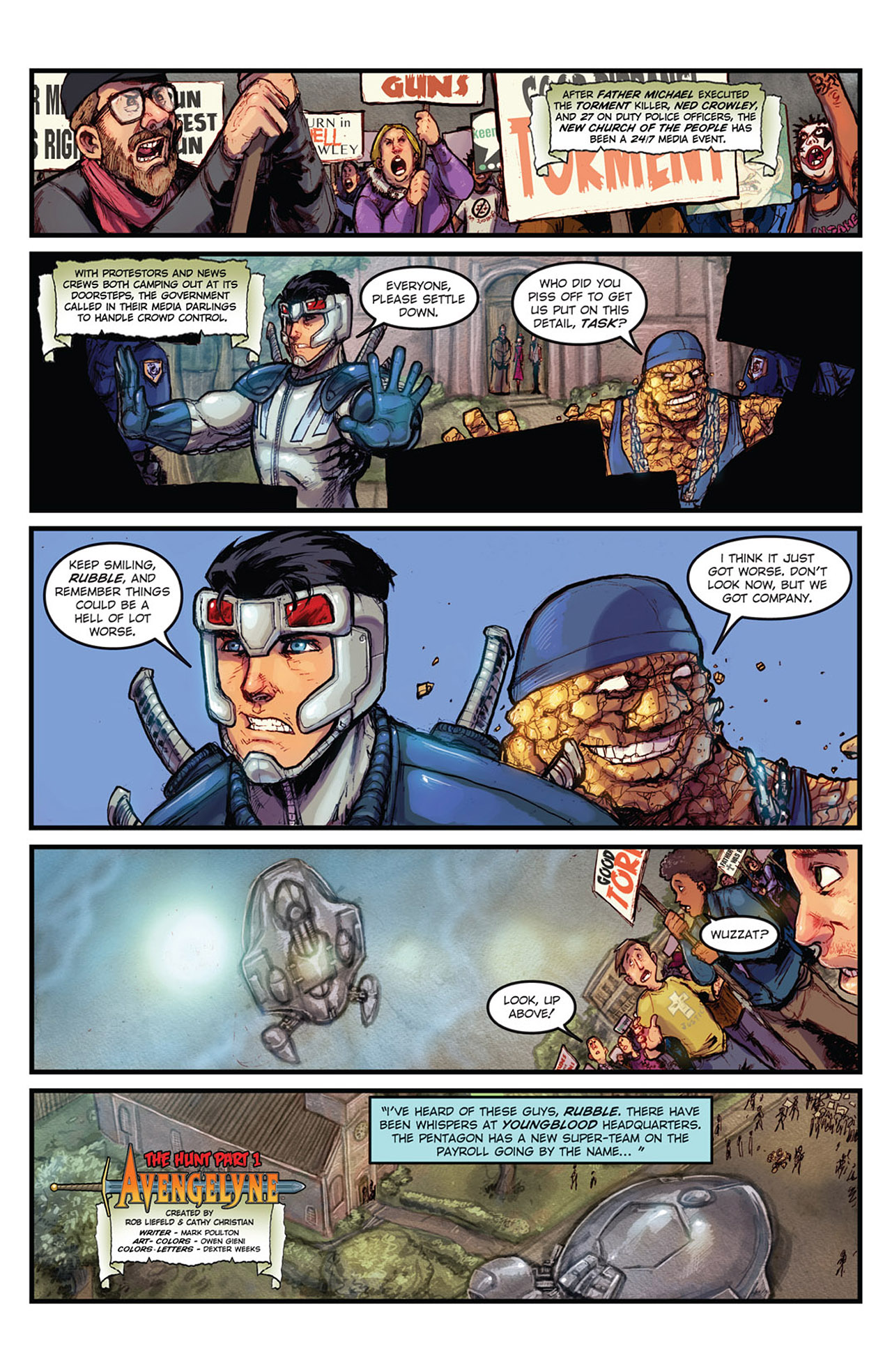 Read online Avengelyne (2011) comic -  Issue #7 - 3