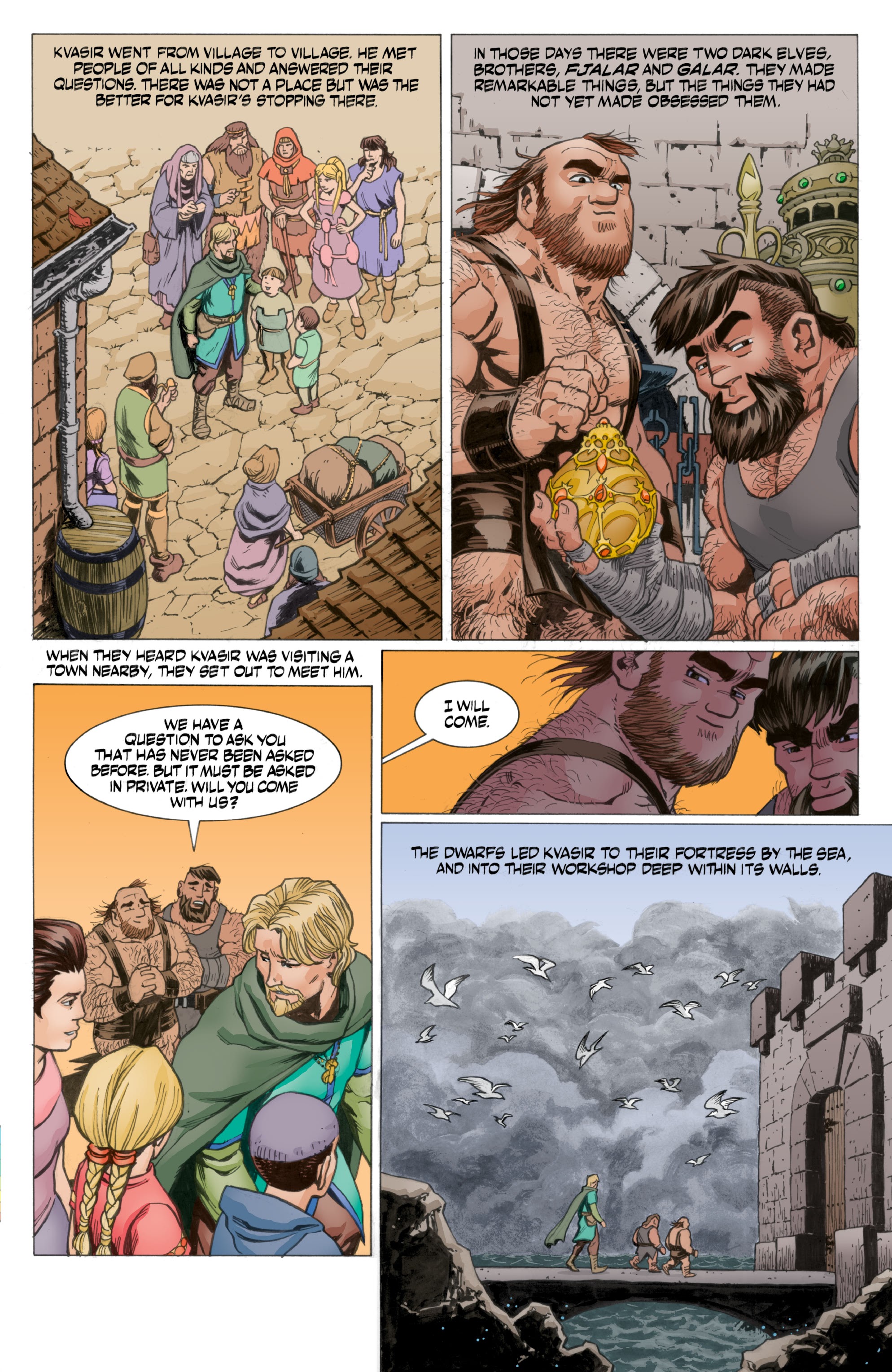 Read online Norse Mythology II comic -  Issue #1 - 7