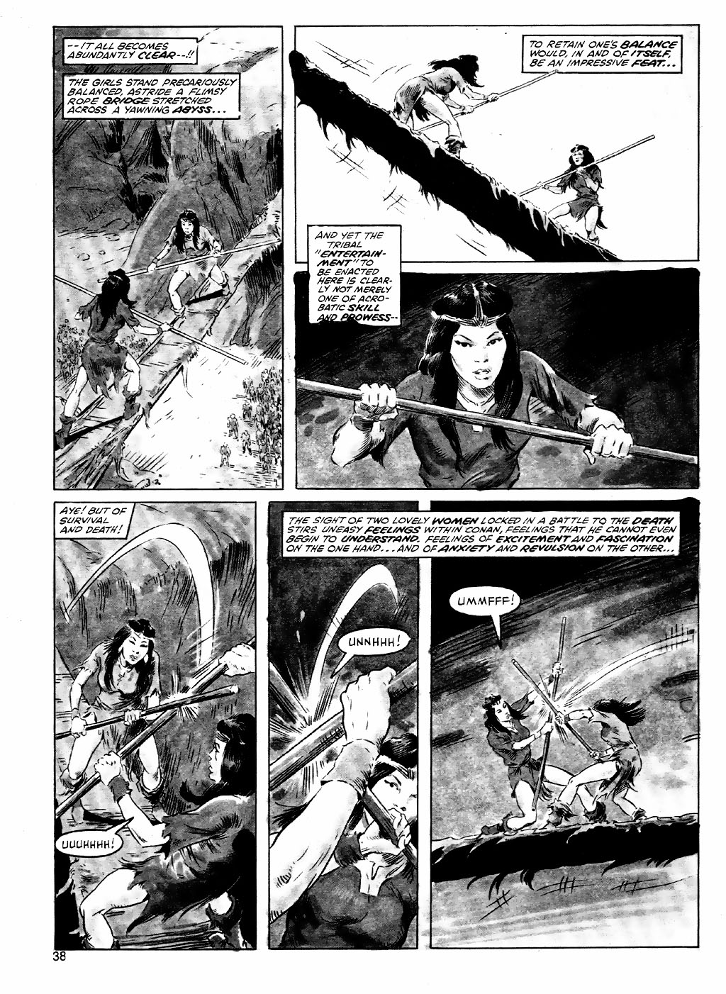 Read online The Savage Sword Of Conan comic -  Issue #84 - 38