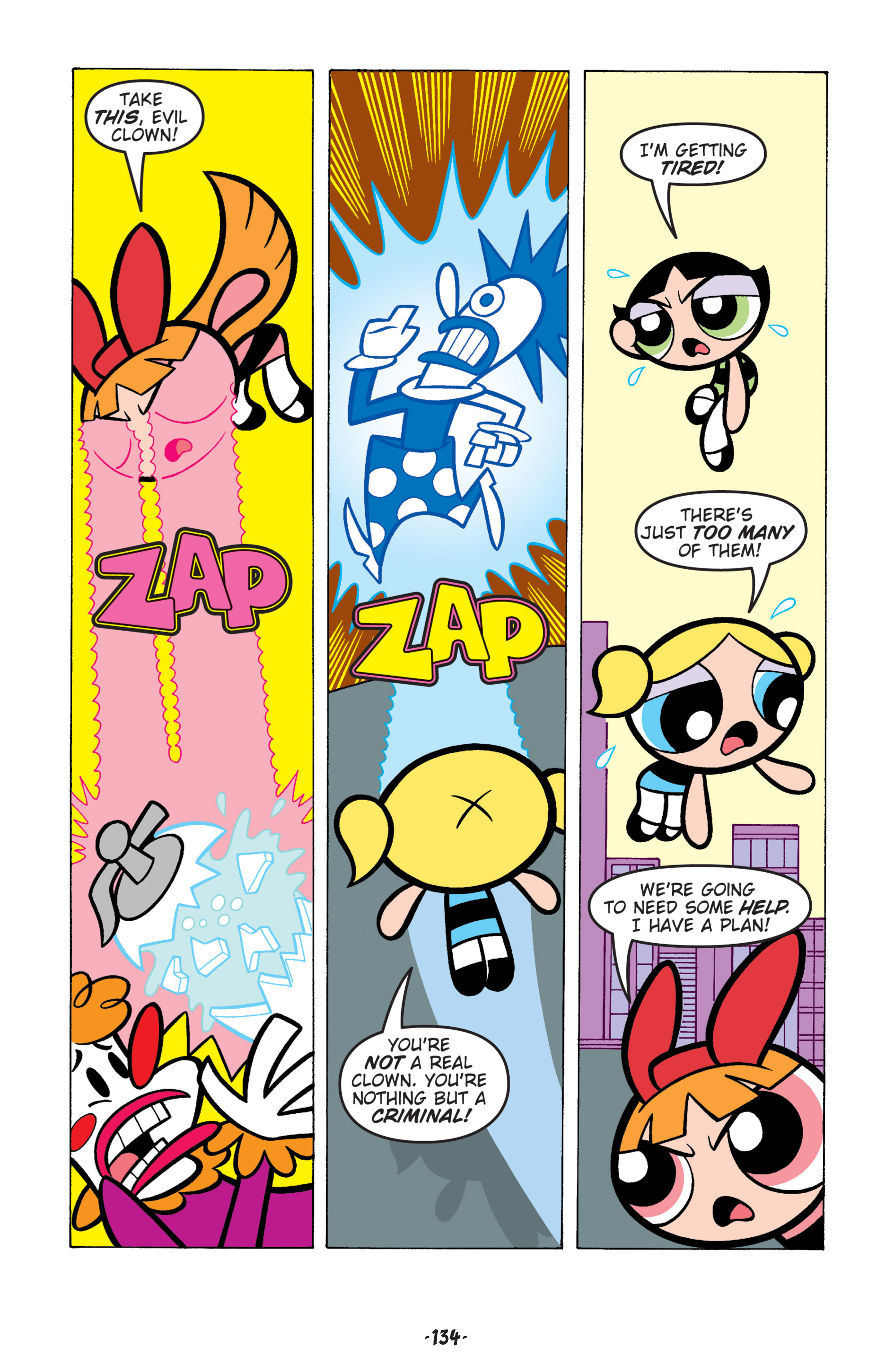 Read online Powerpuff Girls Classics comic -  Issue # TPB 2 - 135