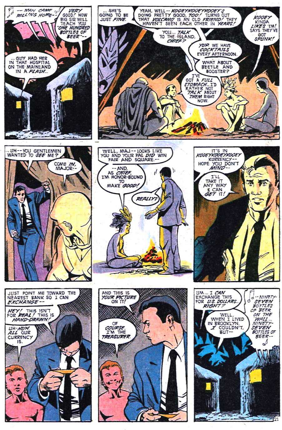 Read online Justice League America comic -  Issue #35 - 22