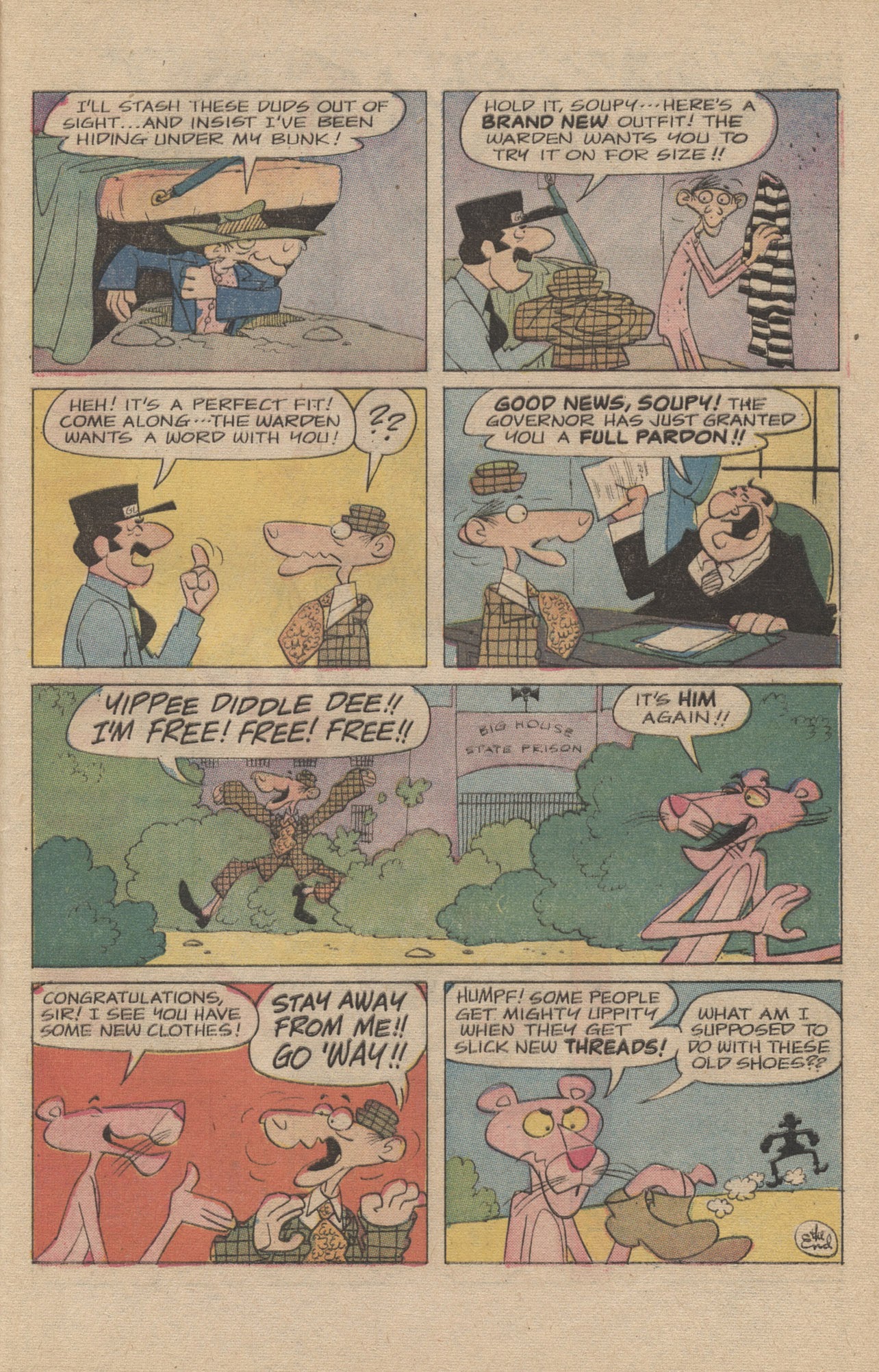 Read online The Pink Panther (1971) comic -  Issue #25 - 33