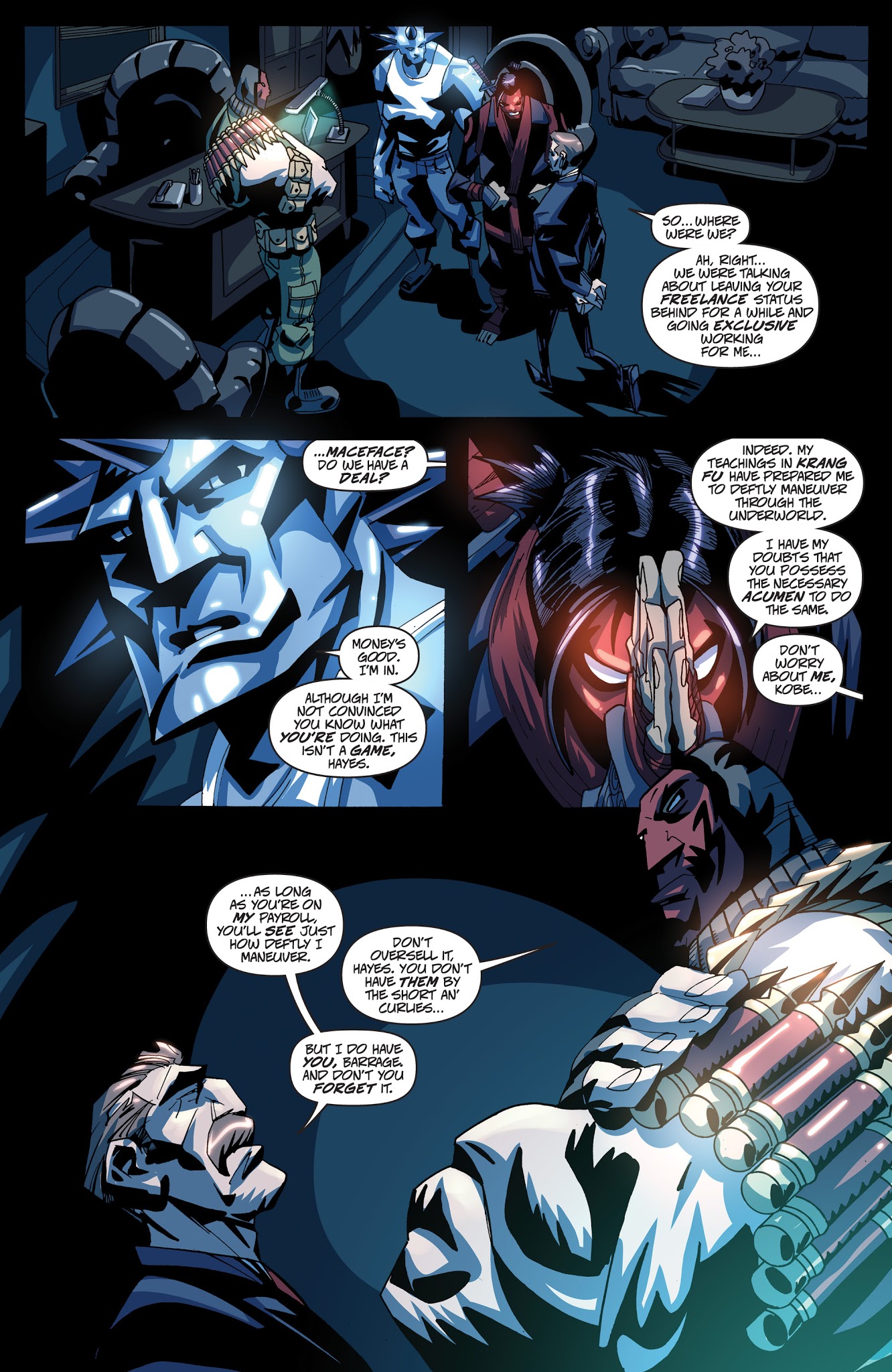 Read online Accell comic -  Issue #9 - 16