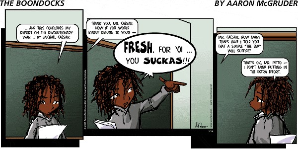 Read online The Boondocks Collection comic -  Issue # Year 2001 - 14