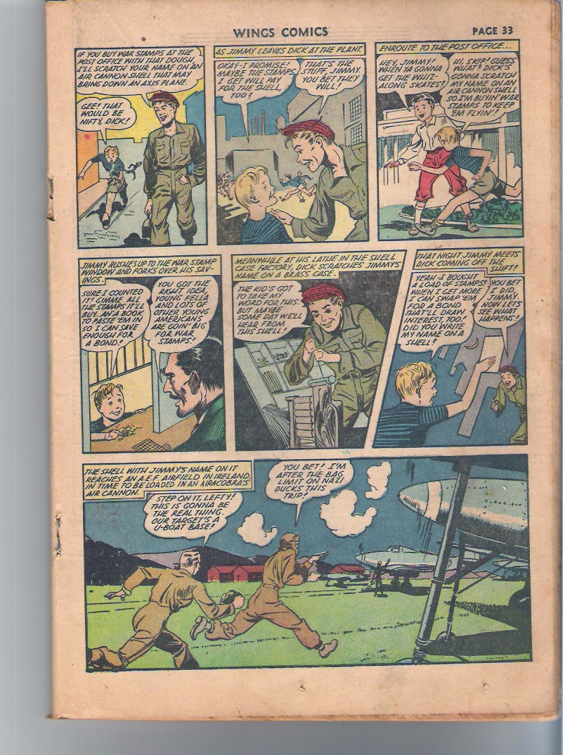 Read online Wings Comics comic -  Issue #27 - 35