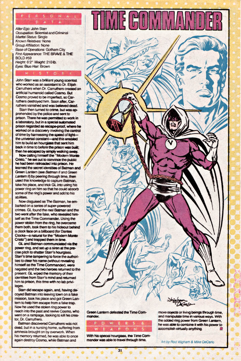 Read online Who's Who: The Definitive Directory of the DC Universe comic -  Issue #23 - 32