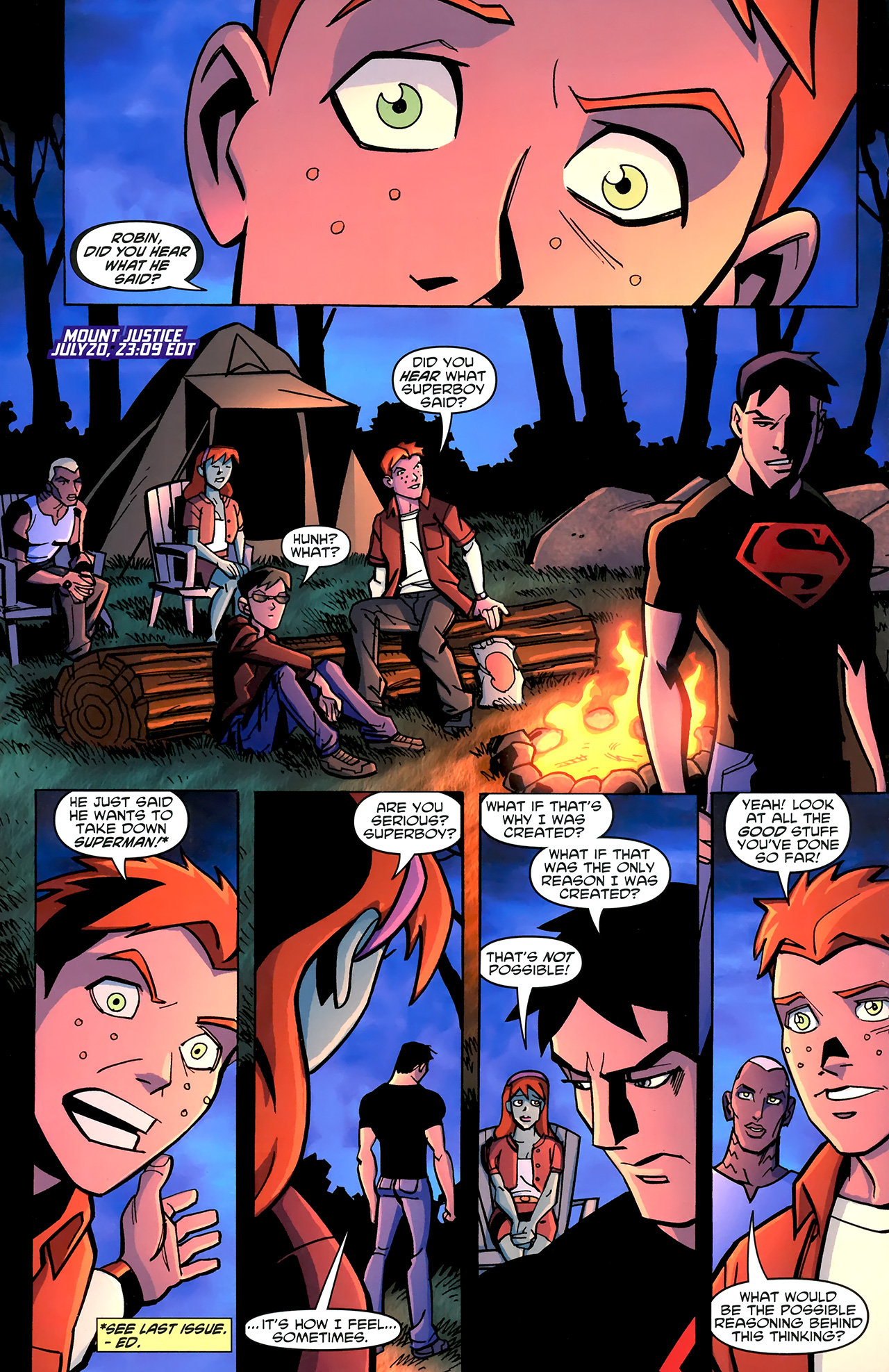 Read online Young Justice (2011) comic -  Issue #6 - 7