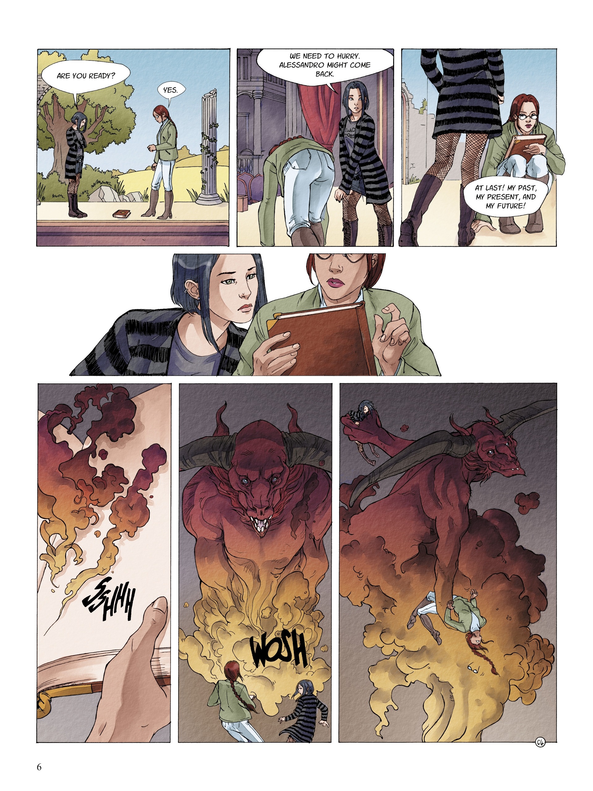 Read online Nanami comic -  Issue #5 - 6