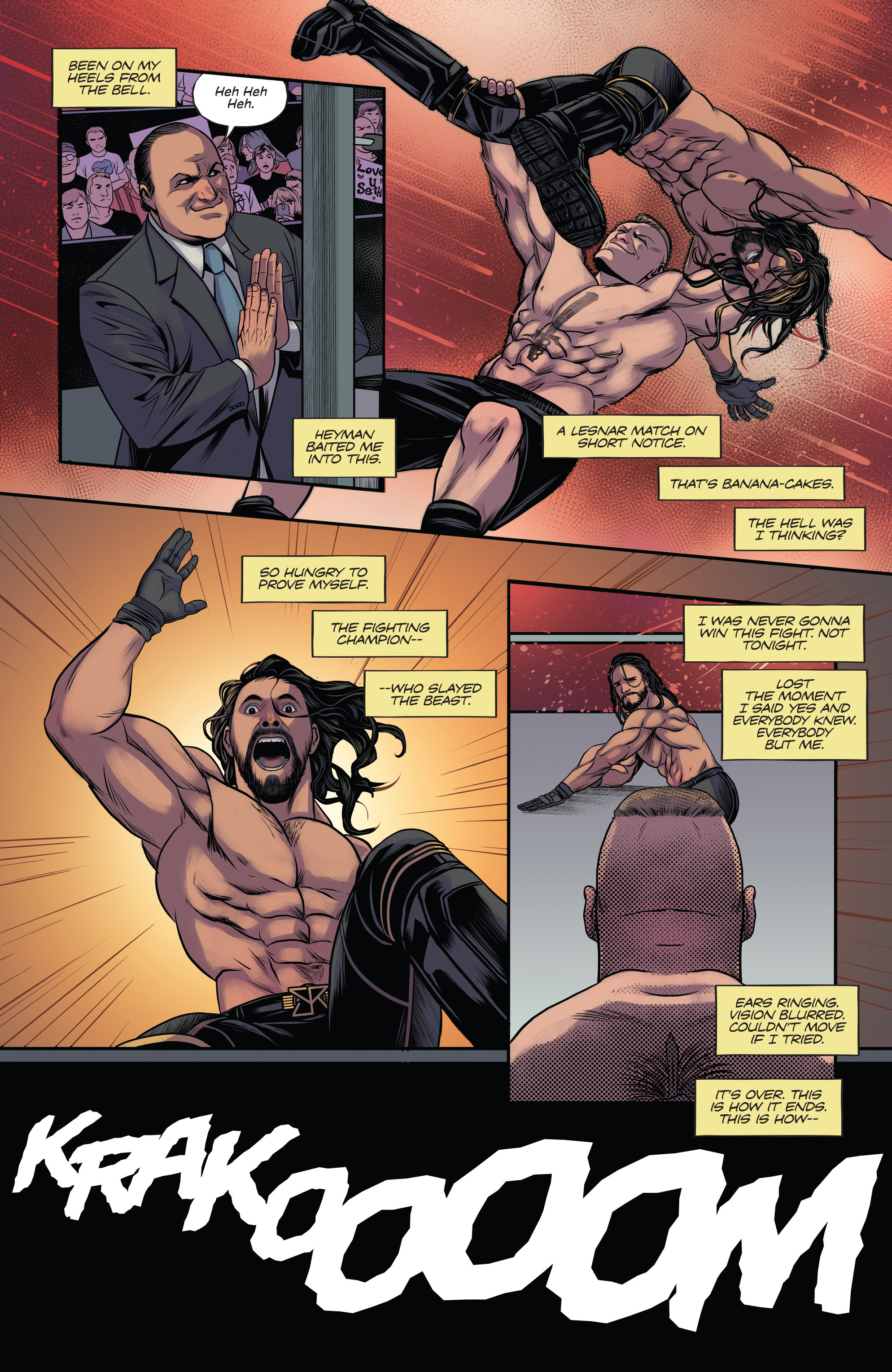 Read online WWE comic -  Issue #2 - 15