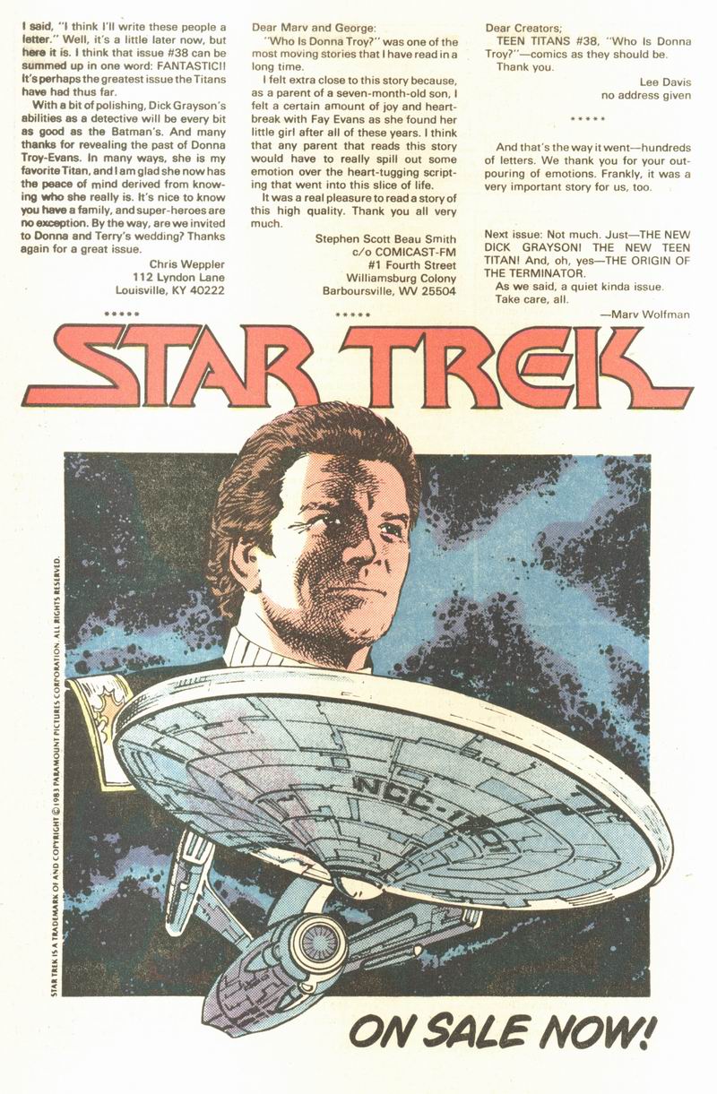 Read online Tales of the Teen Titans comic -  Issue #43 - 26