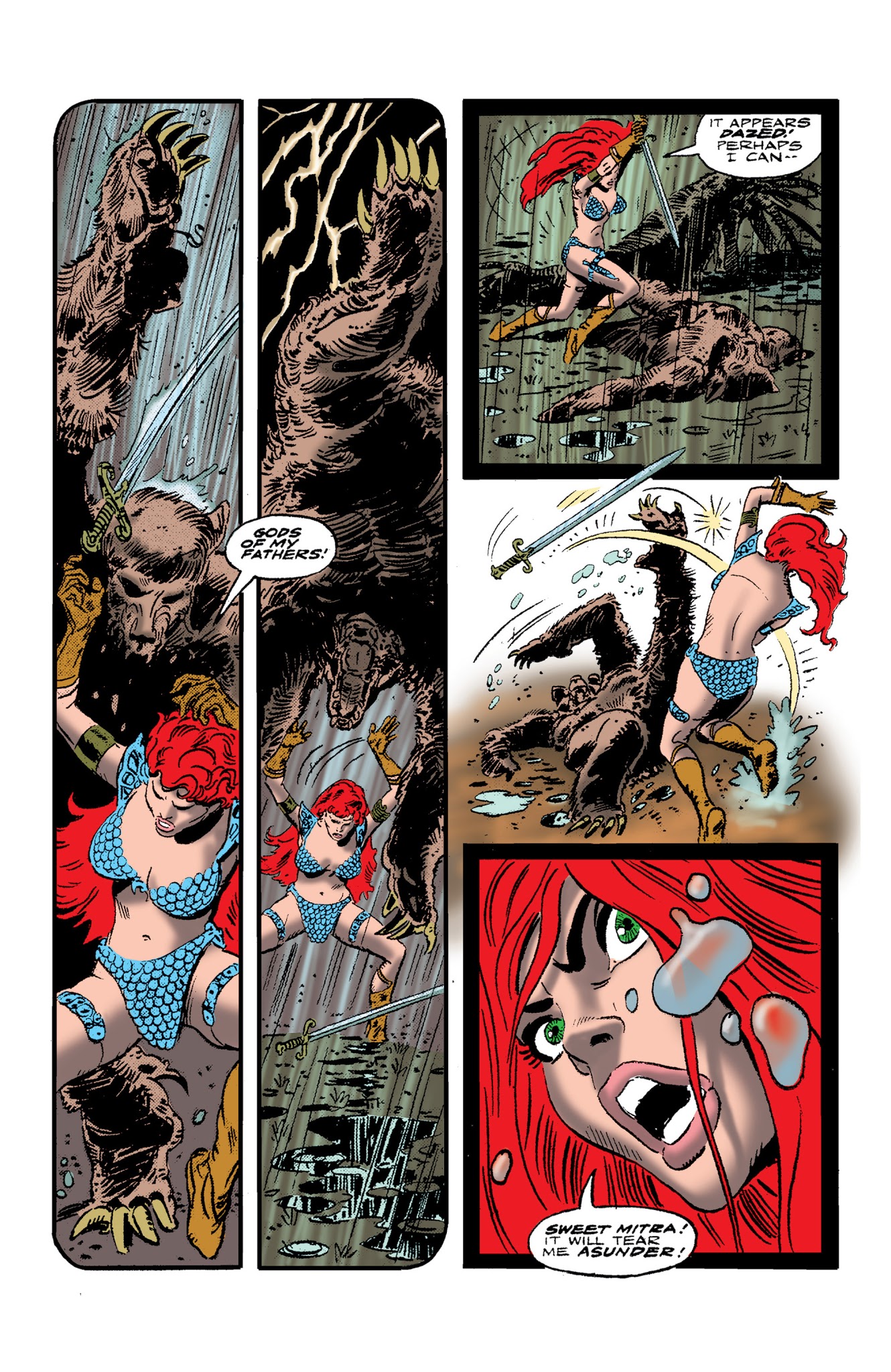 Read online The Adventures of Red Sonja comic -  Issue # TPB 1 - 89