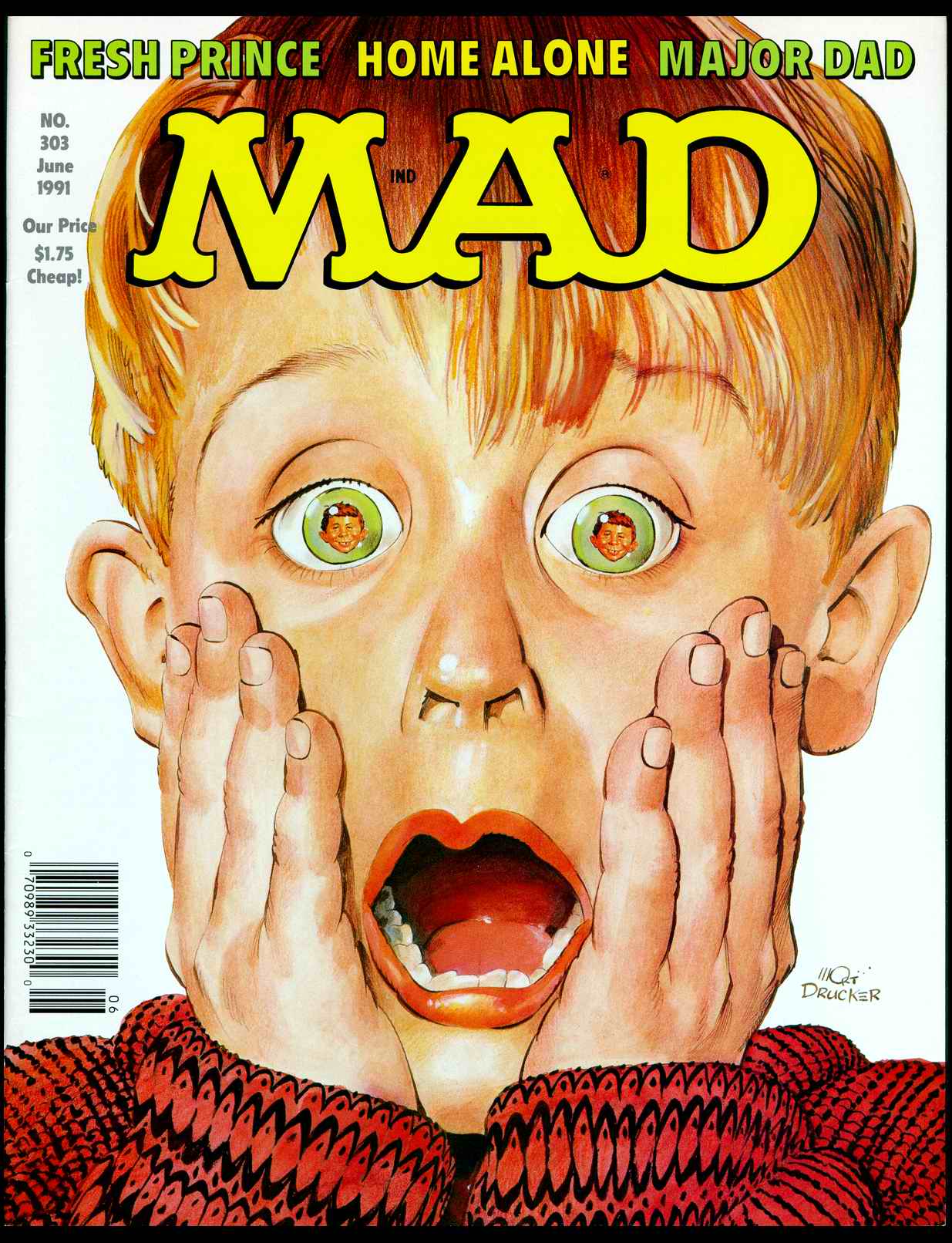 Read online MAD comic -  Issue #303 - 1