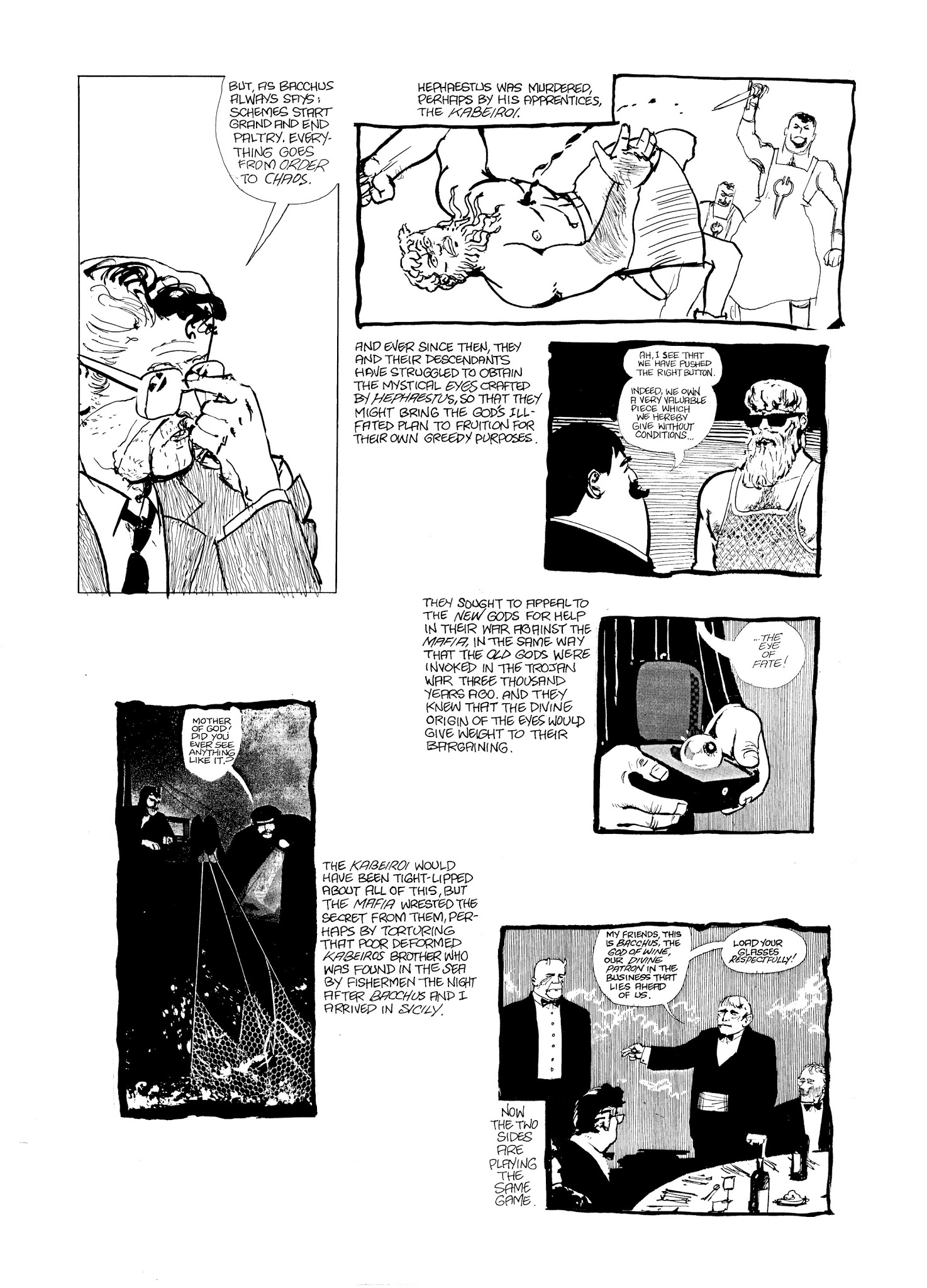 Read online Eddie Campbell's Bacchus comic -  Issue # TPB 3 - 90
