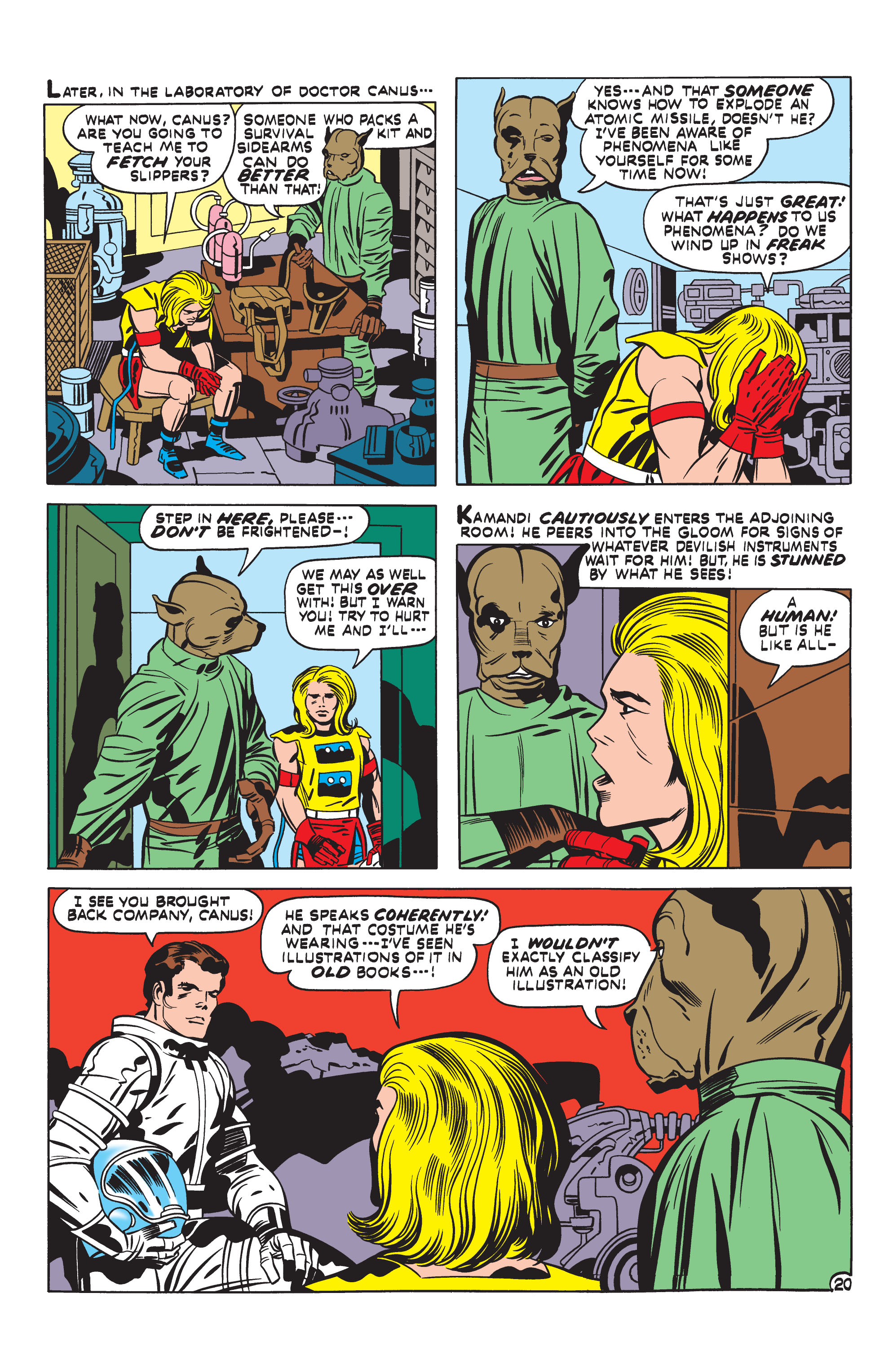 Read online Kamandi, The Last Boy On Earth comic -  Issue #1 - 20