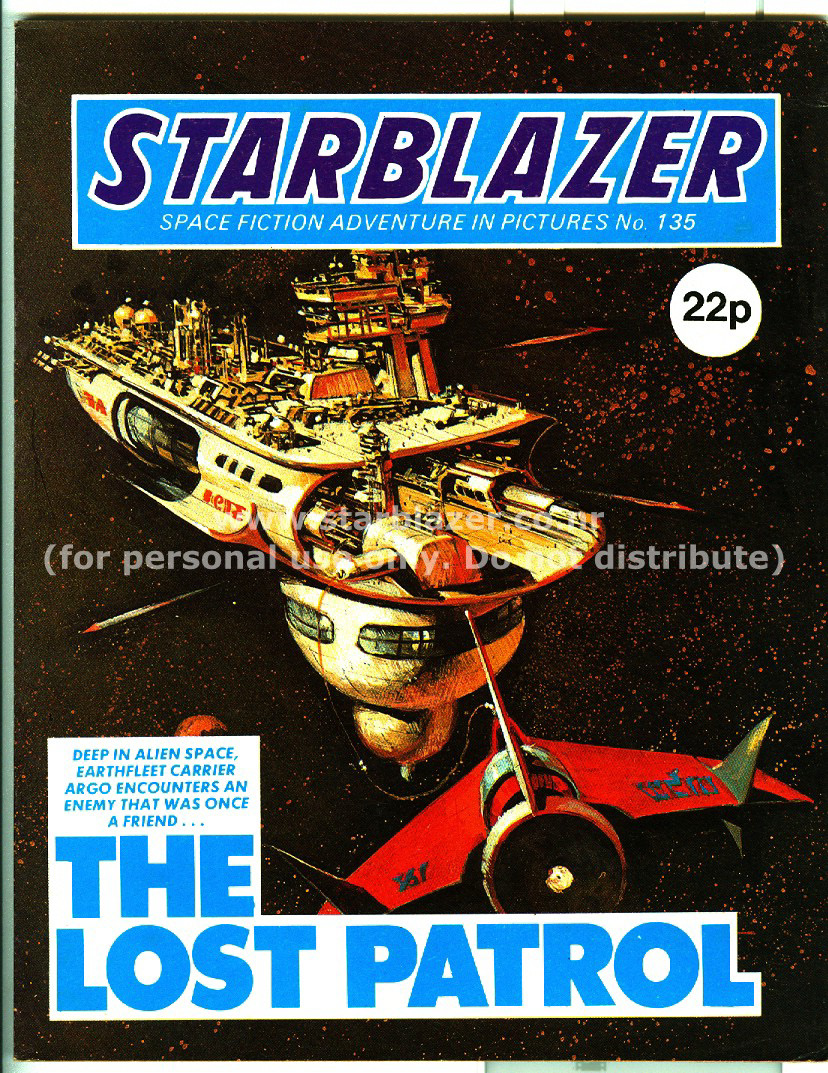 Read online Starblazer comic -  Issue #135 - 1