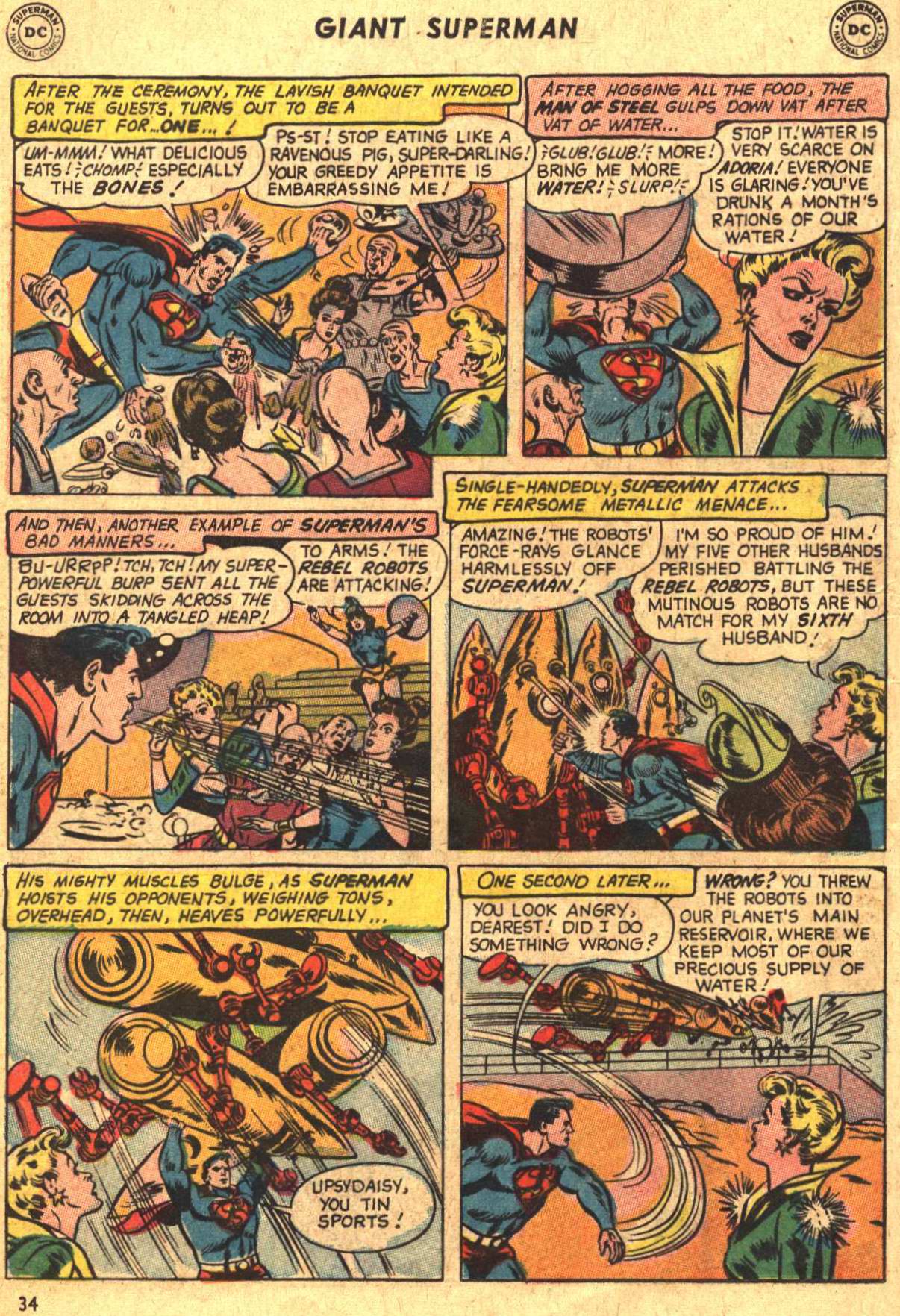 Read online Superman (1939) comic -  Issue #207 - 35