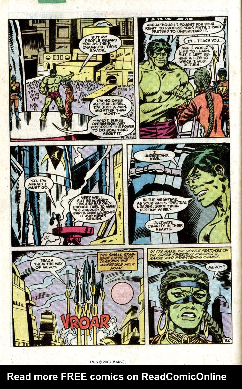 Read online The Incredible Hulk (1968) comic -  Issue # _Annual 1983 - 40