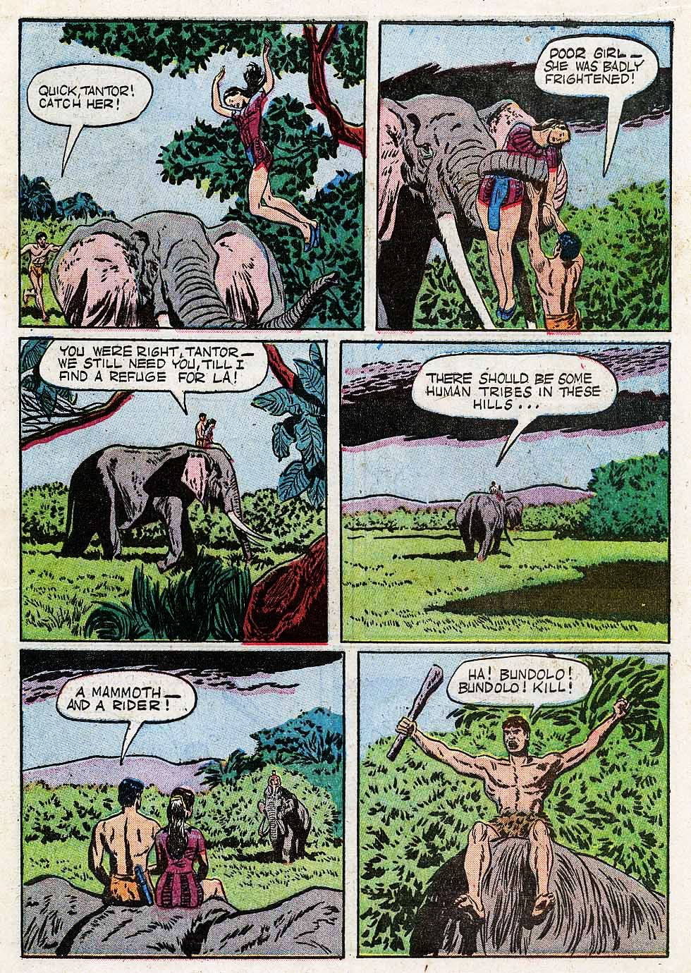 Read online Tarzan (1948) comic -  Issue #15 - 11