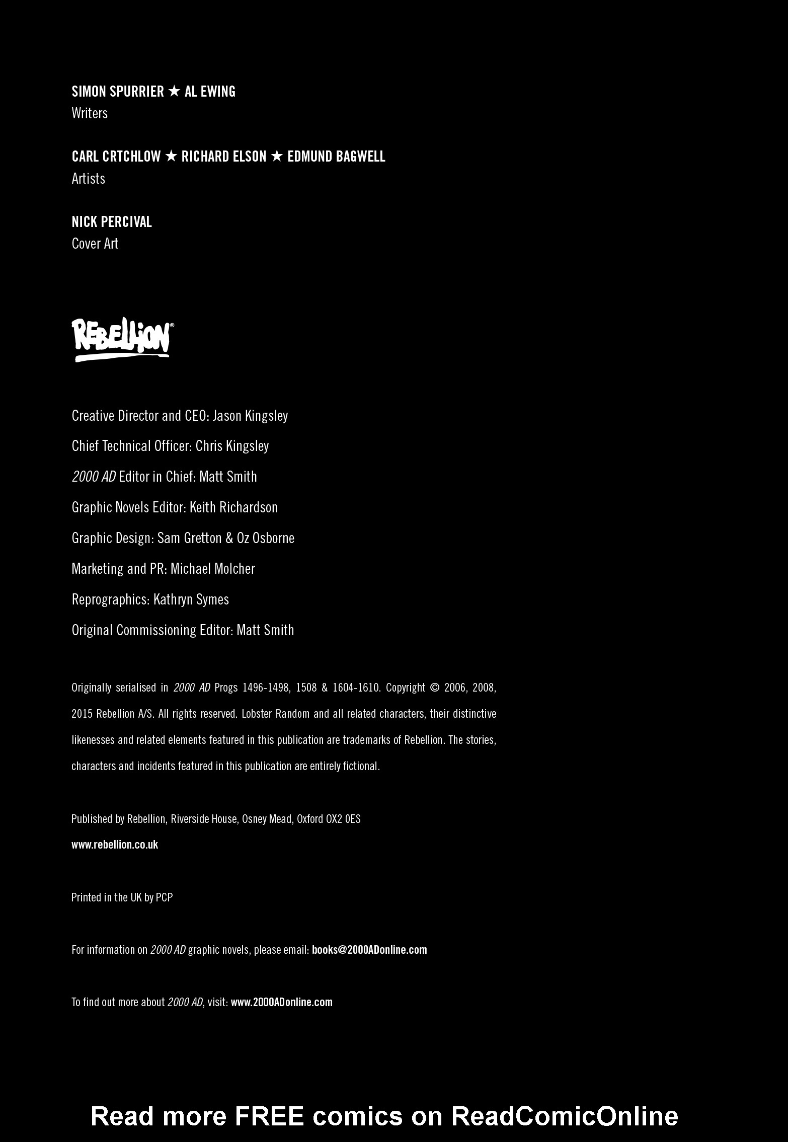 Read online Judge Dredd Megazine (Vol. 5) comic -  Issue #363 - 63