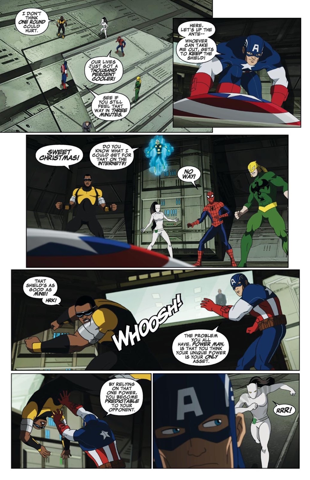 Marvel Universe Ultimate Spider-Man: Web Warriors issue 1 - Page 4