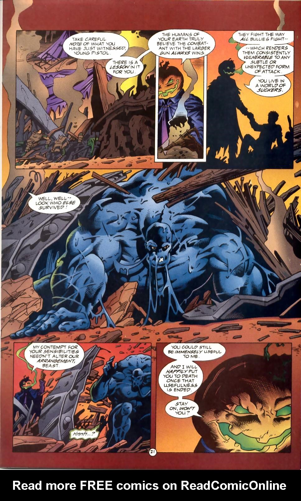 Read online Sludge comic -  Issue #3 - 22