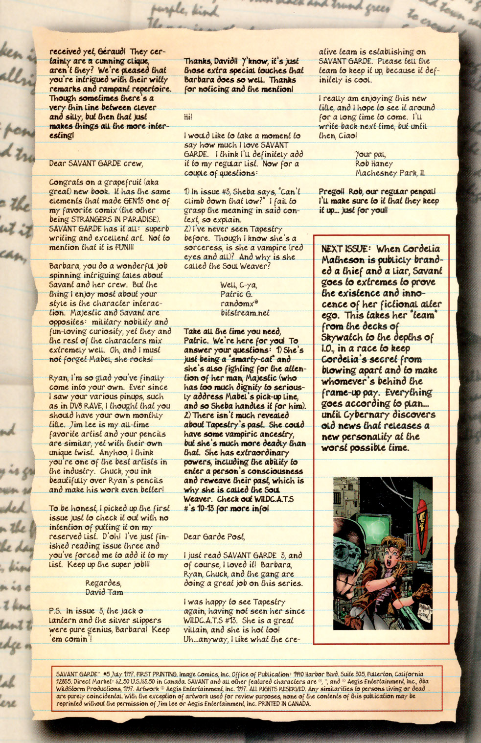 Read online Savant Garde comic -  Issue #5 - 25