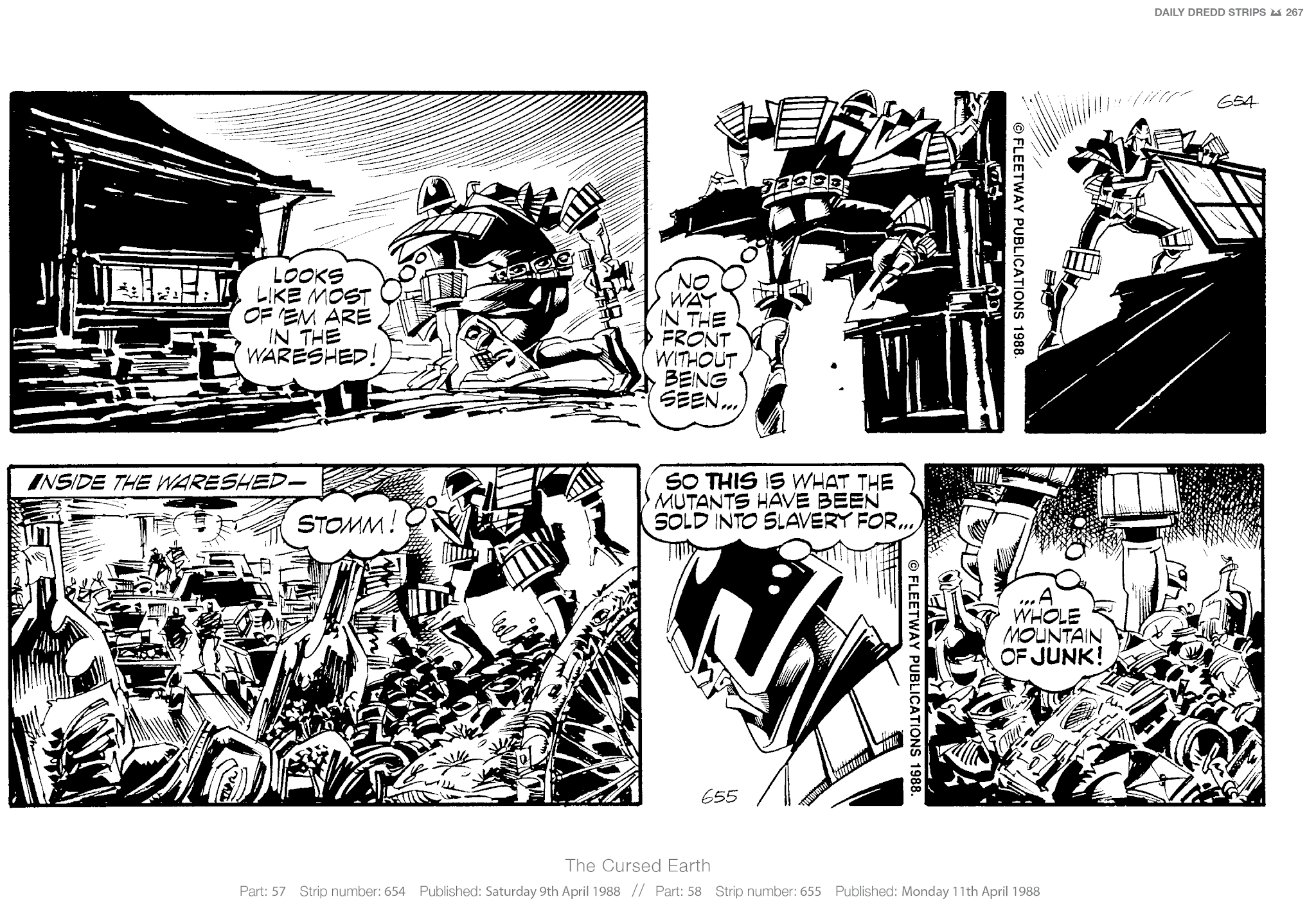 Read online Judge Dredd: The Daily Dredds comic -  Issue # TPB 2 - 270