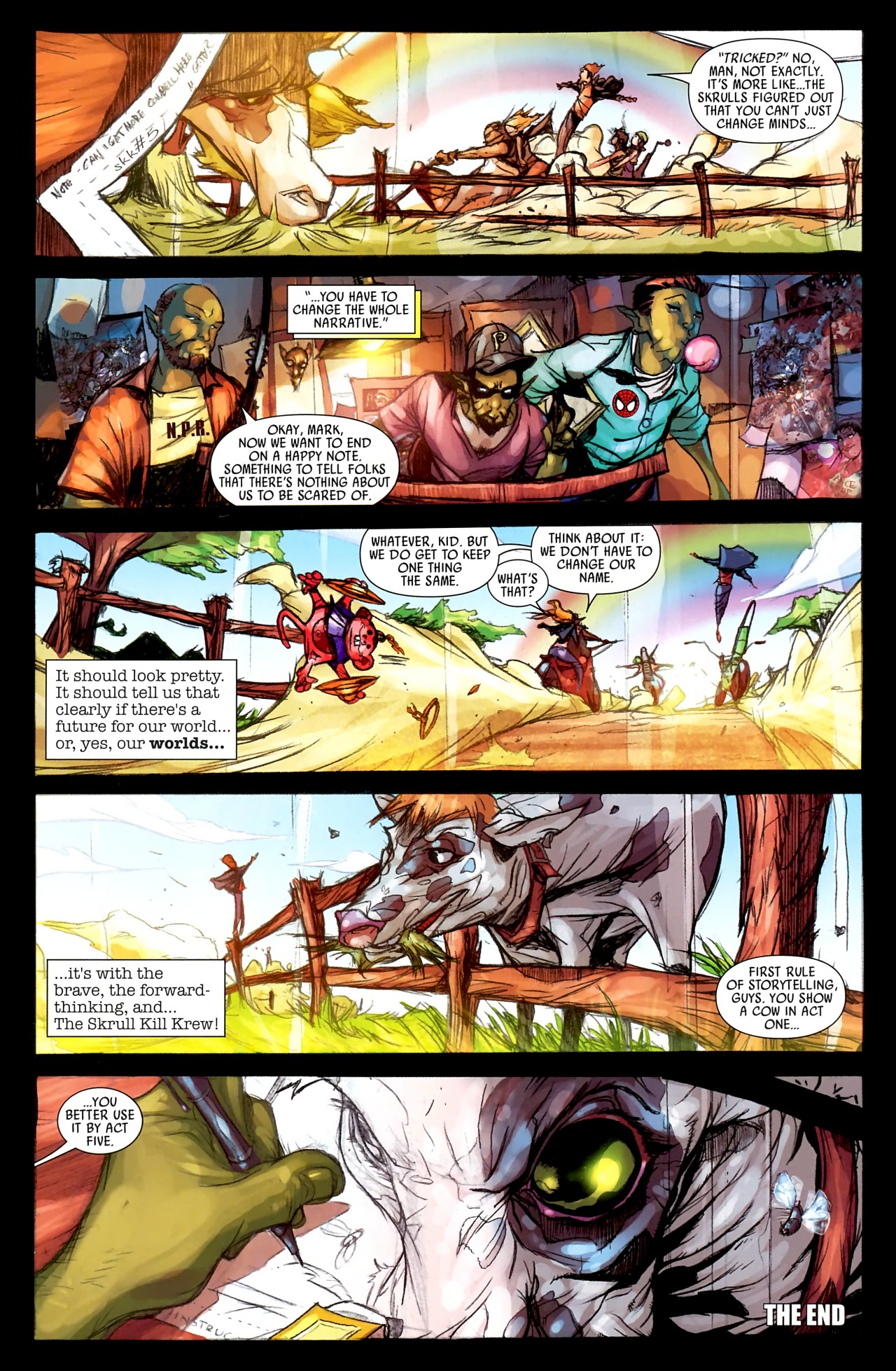 Read online Skrull Kill Krew (2009) comic -  Issue #5 - 25