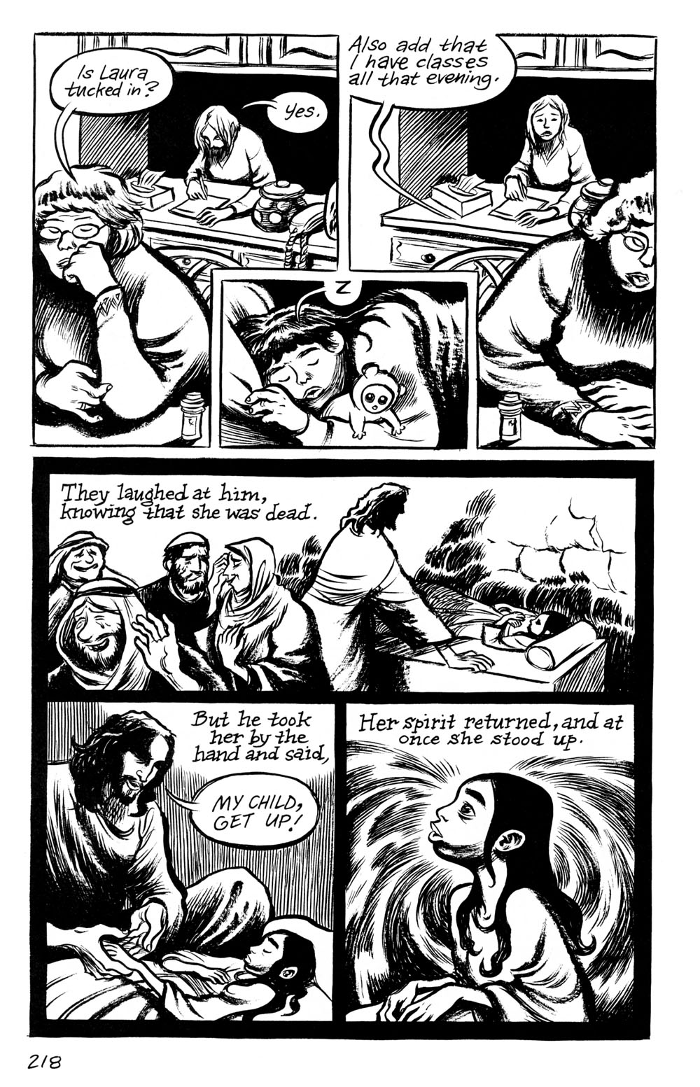 Blankets issue 1 - Page 216